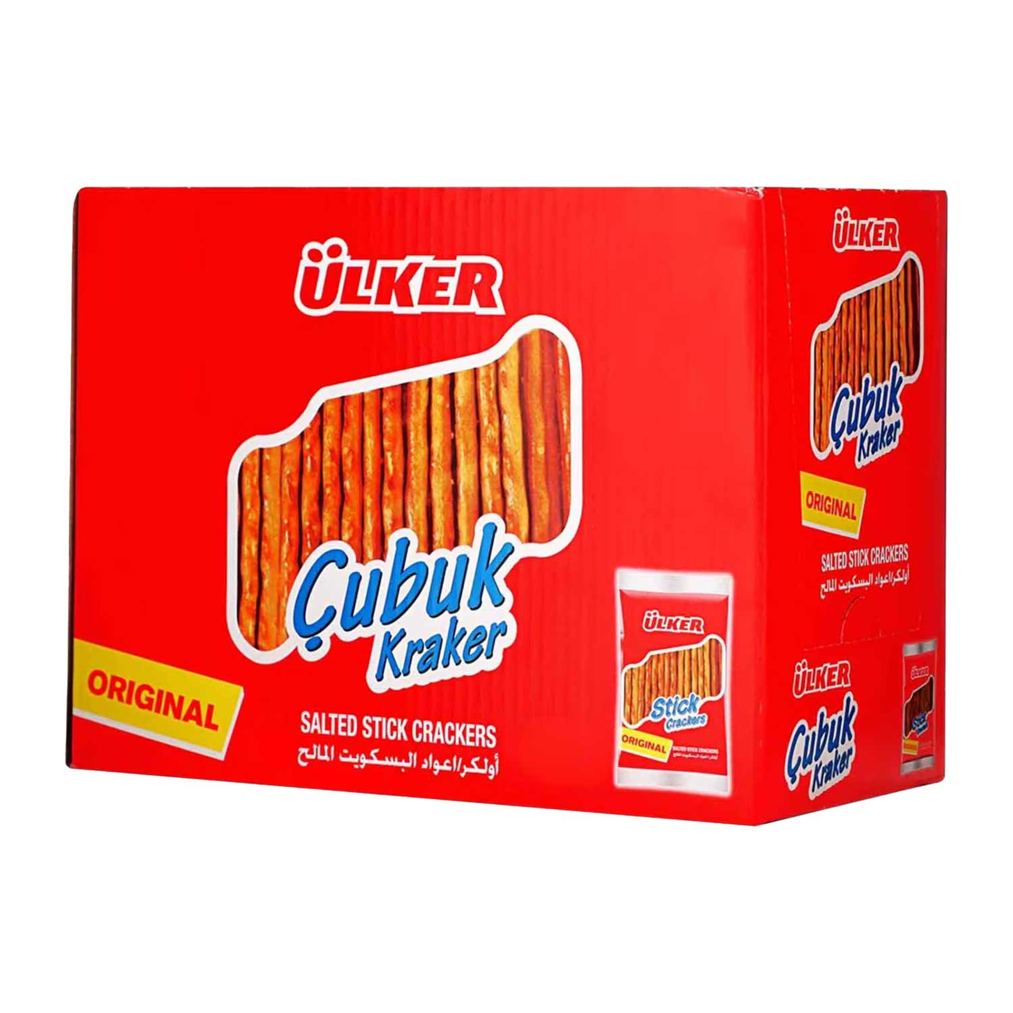 Ulker Cubuk Kraker Stick Biscuits 24x30gm Promo