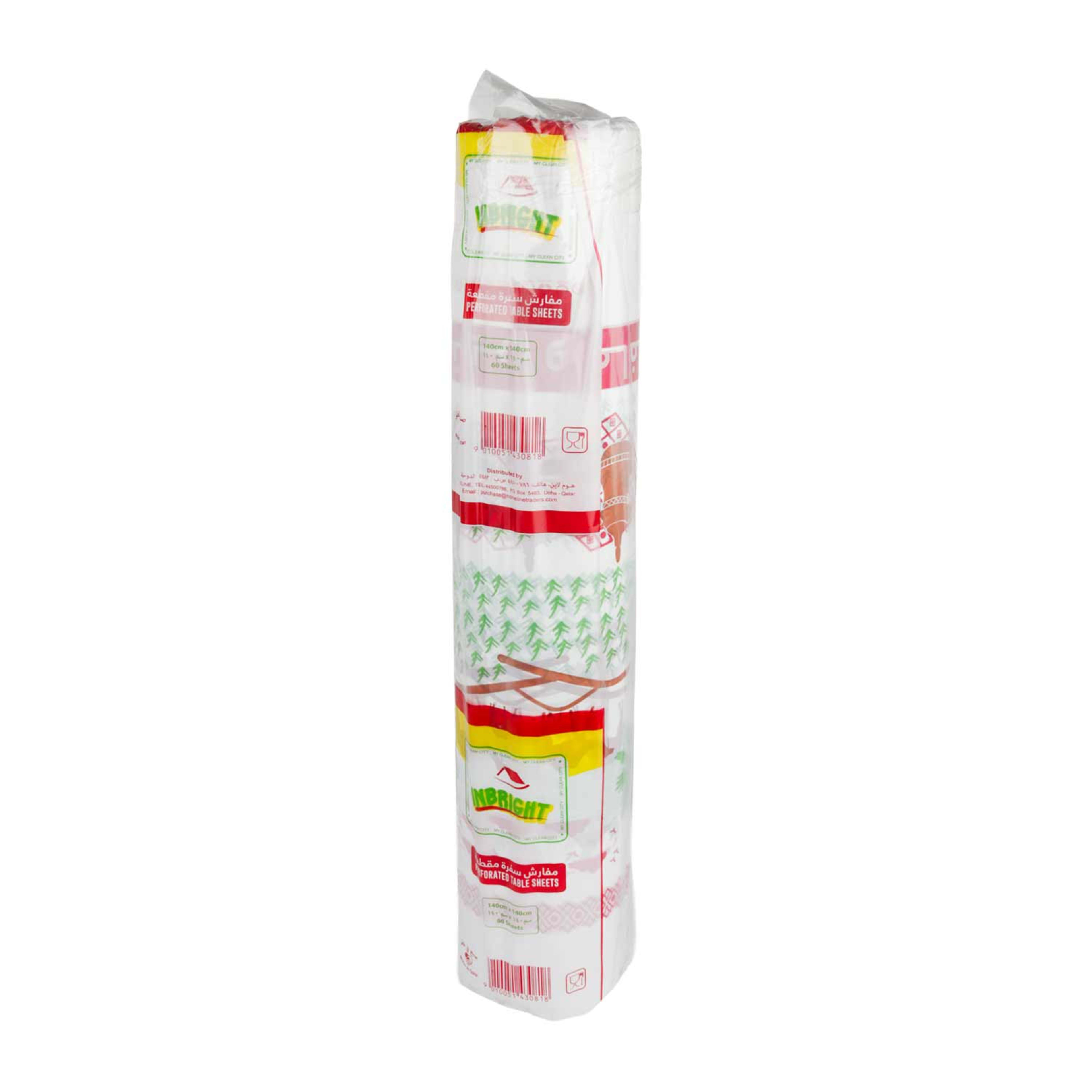 Inbright Table Sheet 140x140cm 60pcs