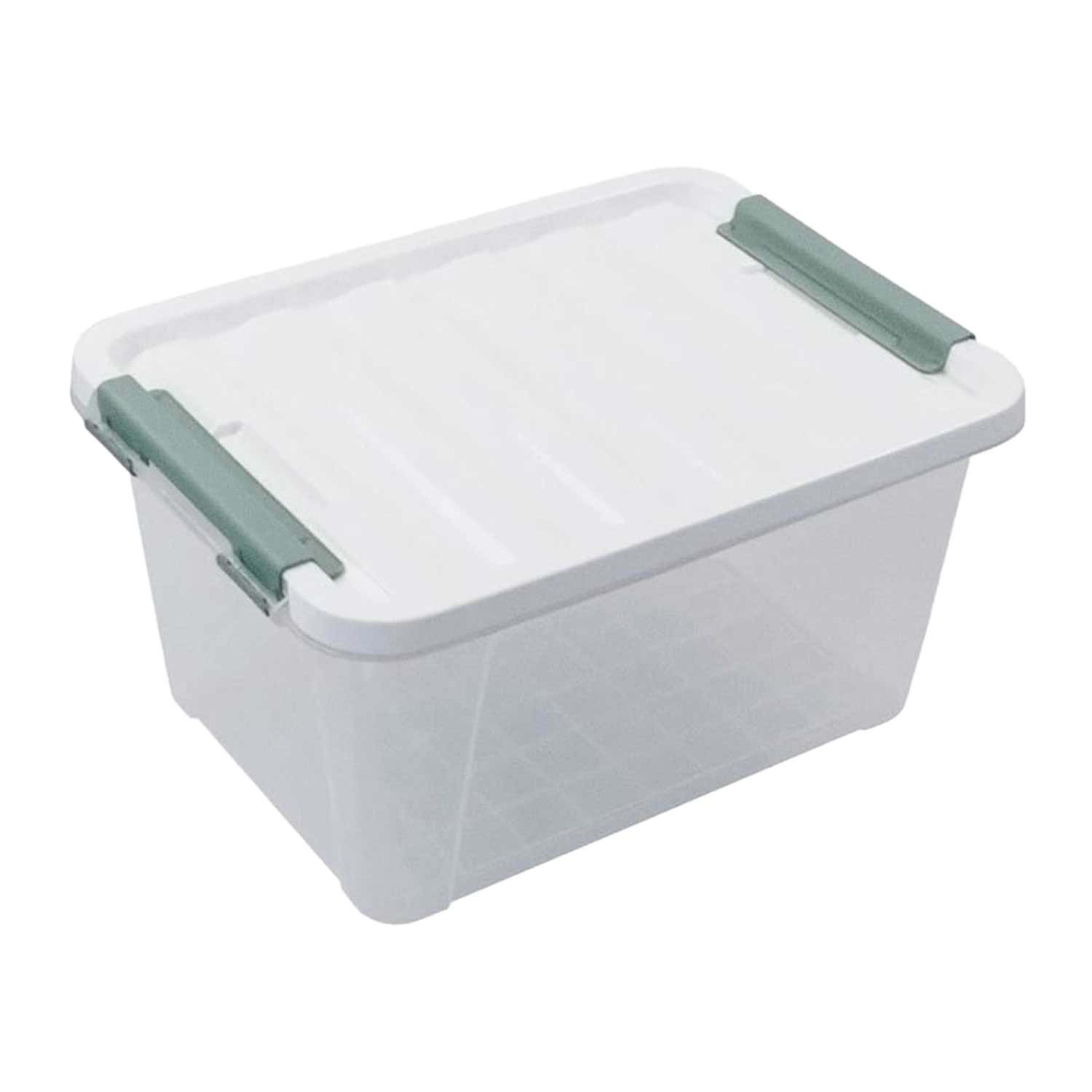 Green Point Storage Box with Wheel 82ltr 2271a