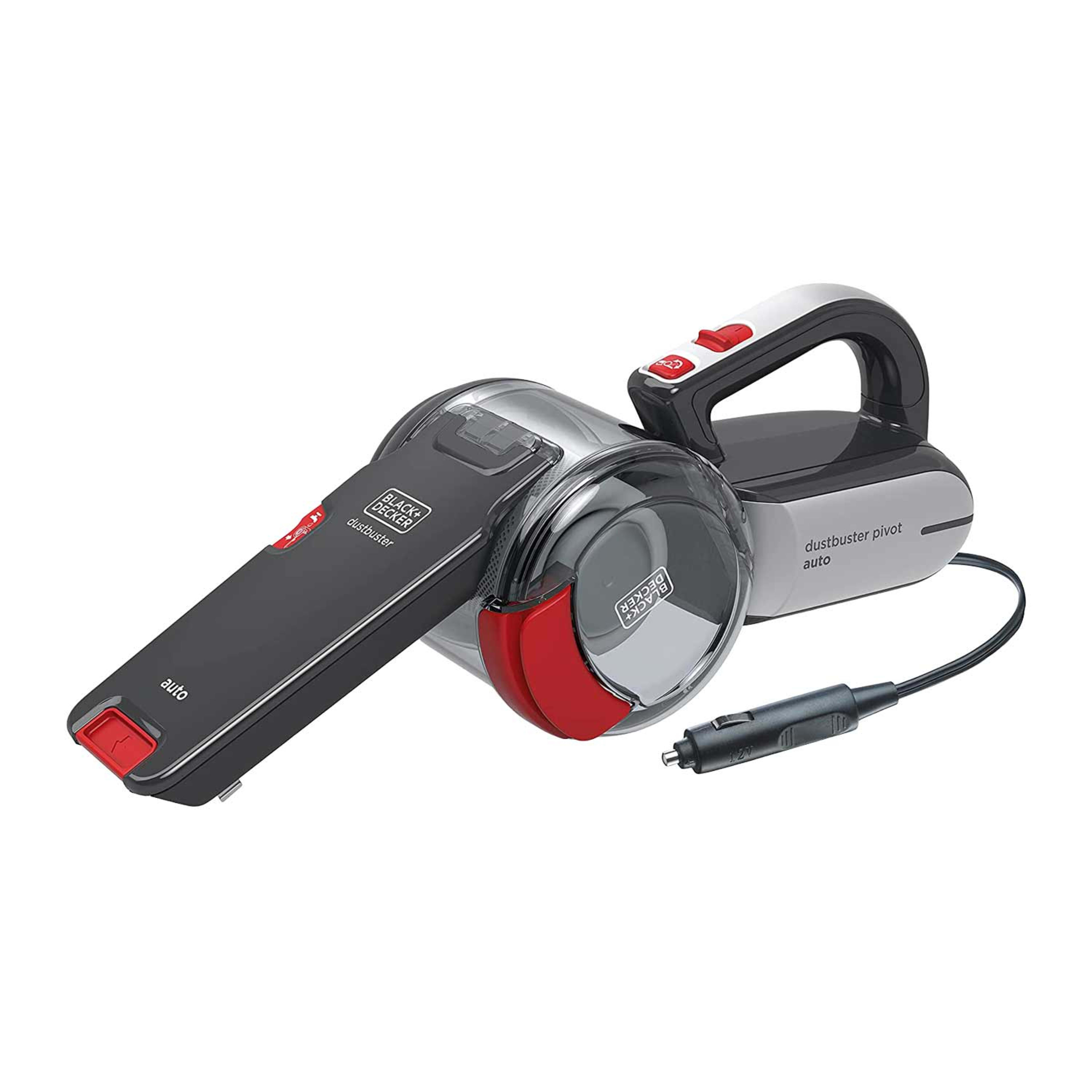Black & Decker Dust Buster Pivot Auto Vacuum 12v Pv1200av-b5