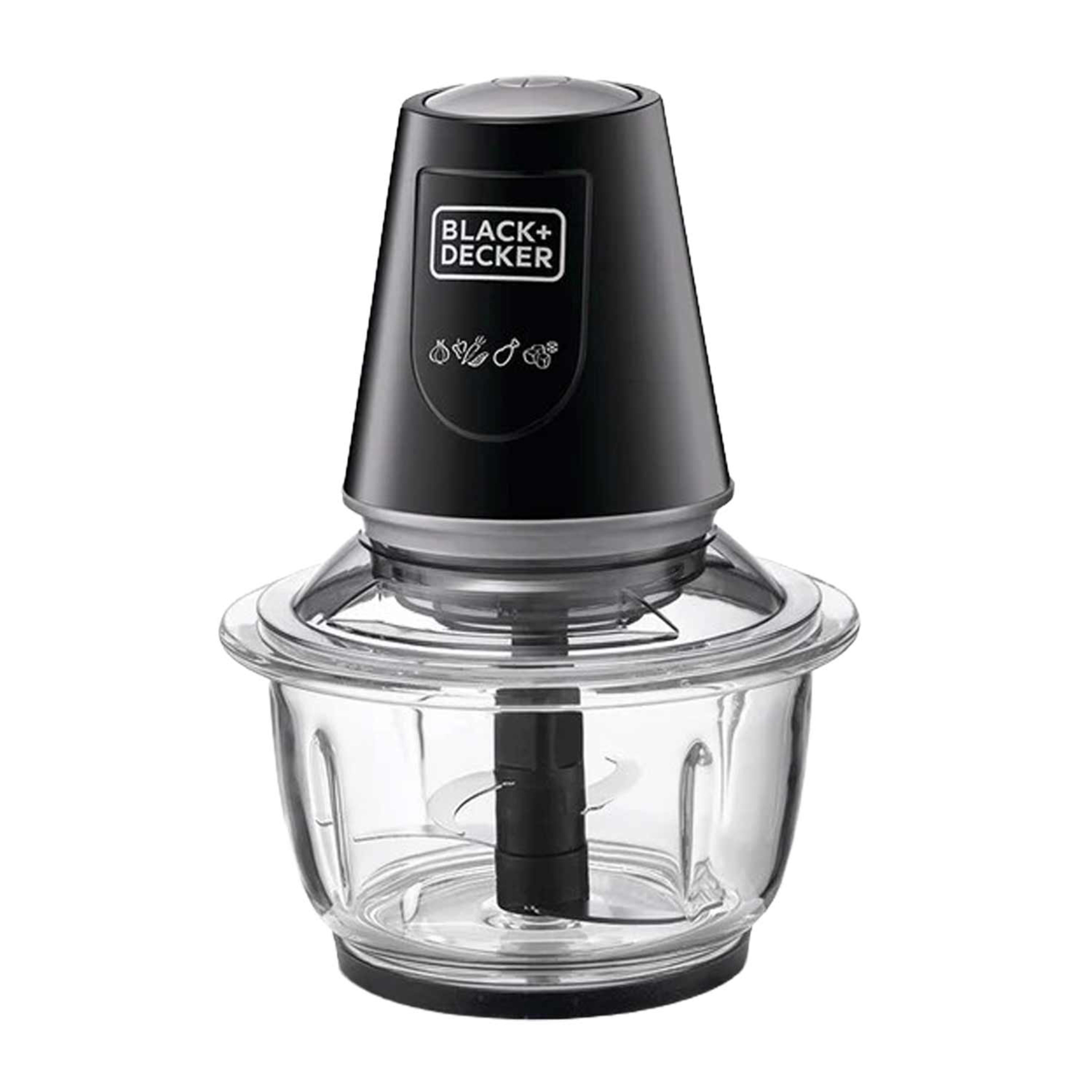 Black & Decker Vertical Chopper with Glass Bowl 400w Gc400-b5