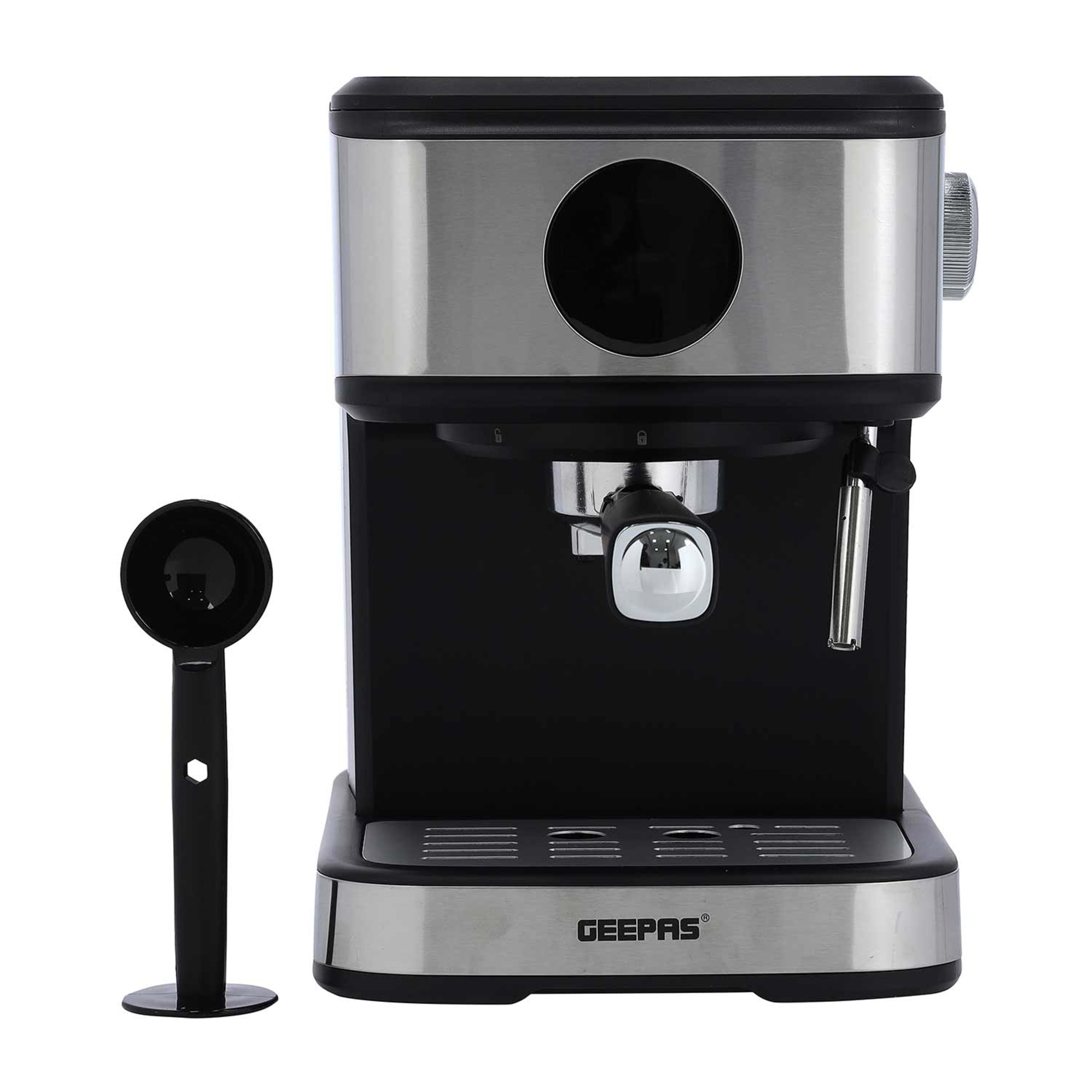 Geepas Digital Cappuccino Maker 1.5ltr 2cup Gcm41511