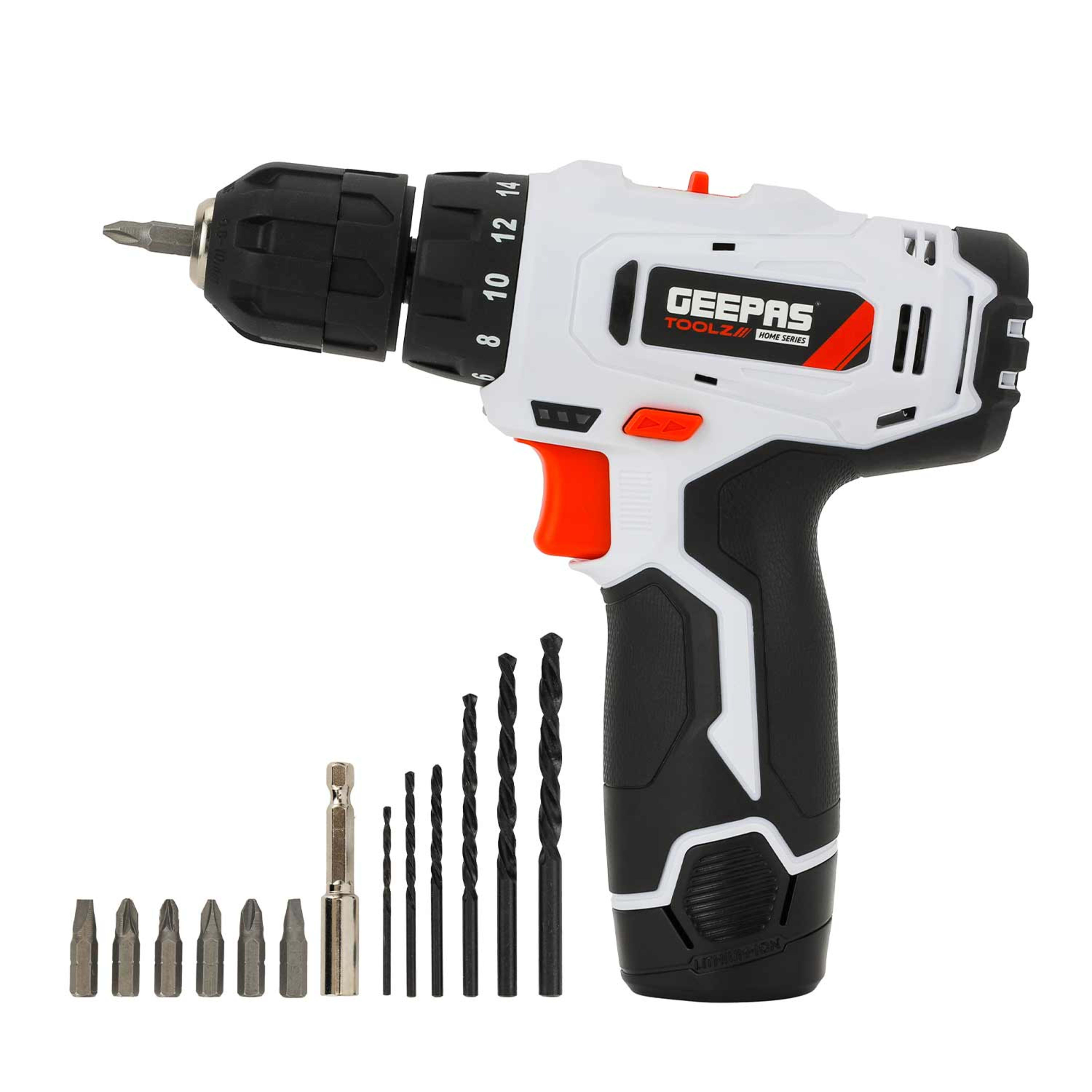 Geepas Cordless Drill Home Series 12v Gcd59307