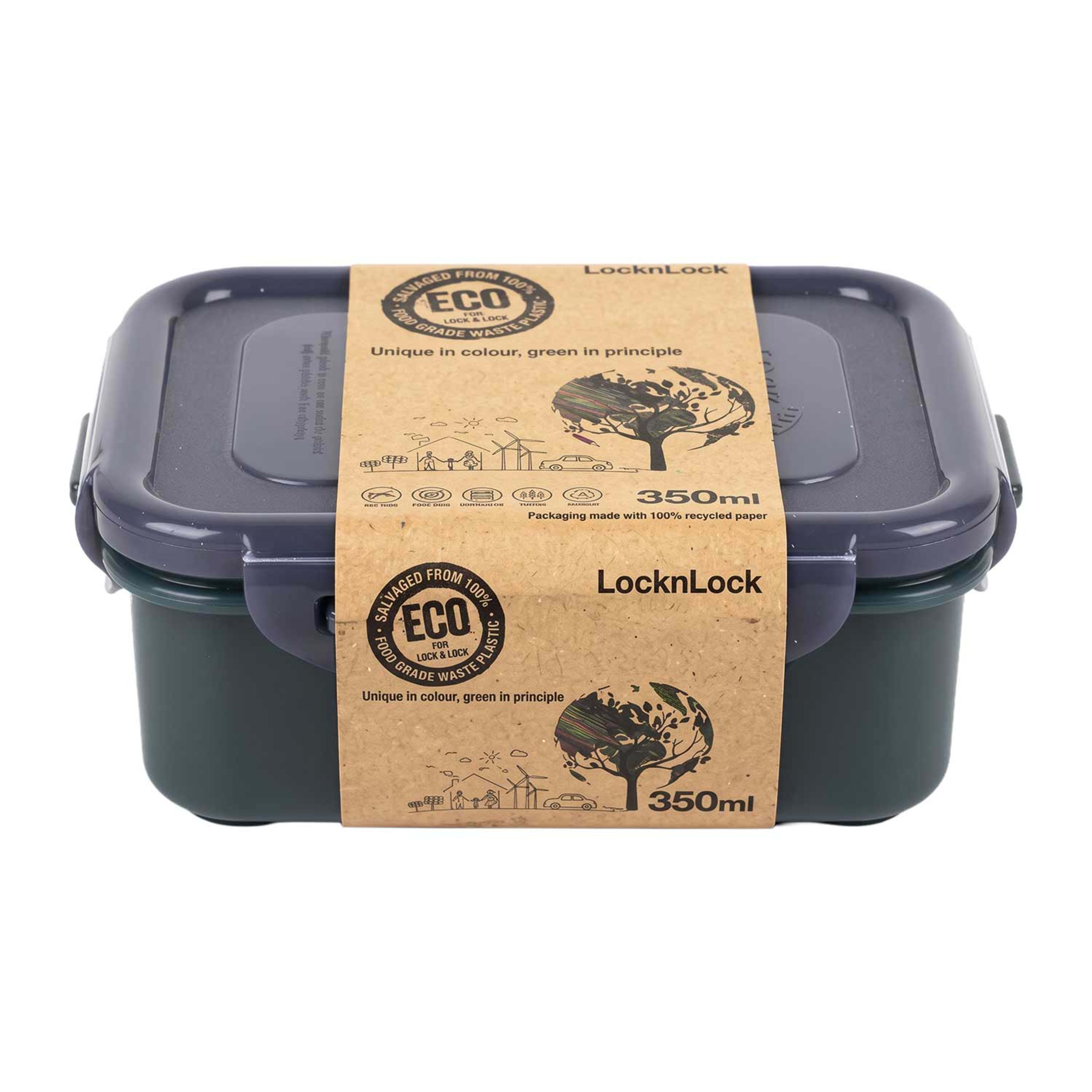 Locknlock Eco Container Rectangular 1.0l Hpl817rcl