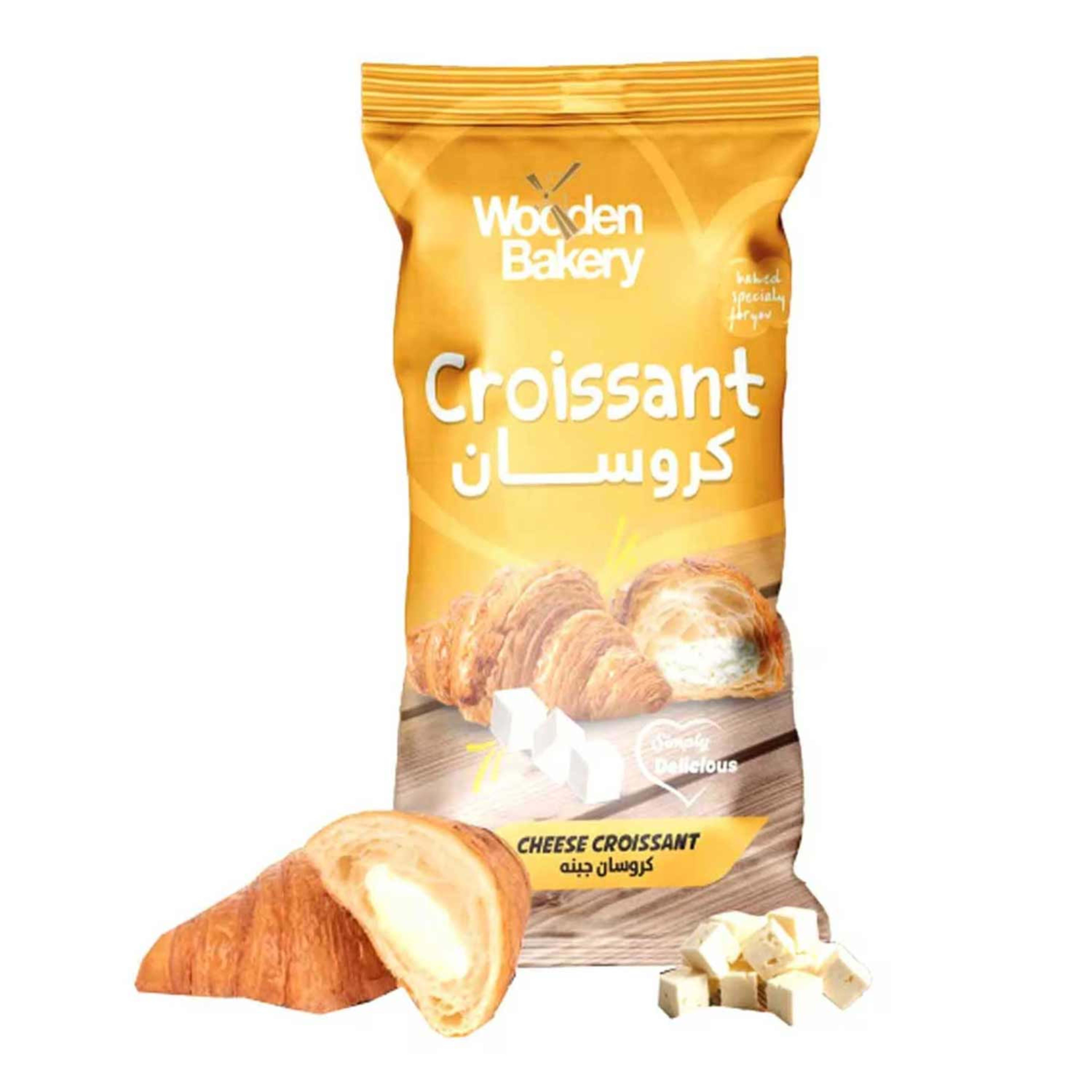 Wooden Bakery Cheese Croissant 60gm