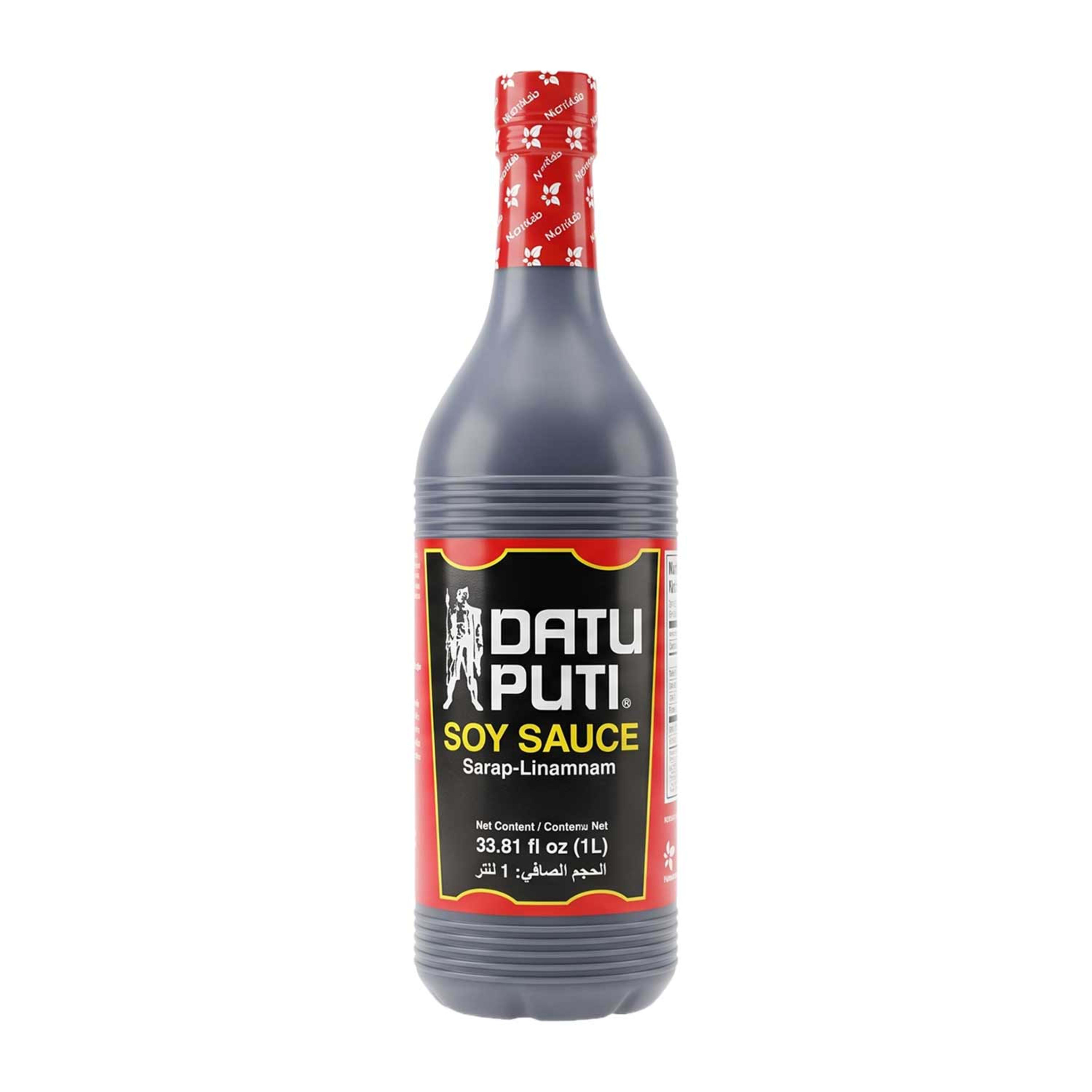Datu Puti Soy Sauce (plastic) 1ltr (1kg)