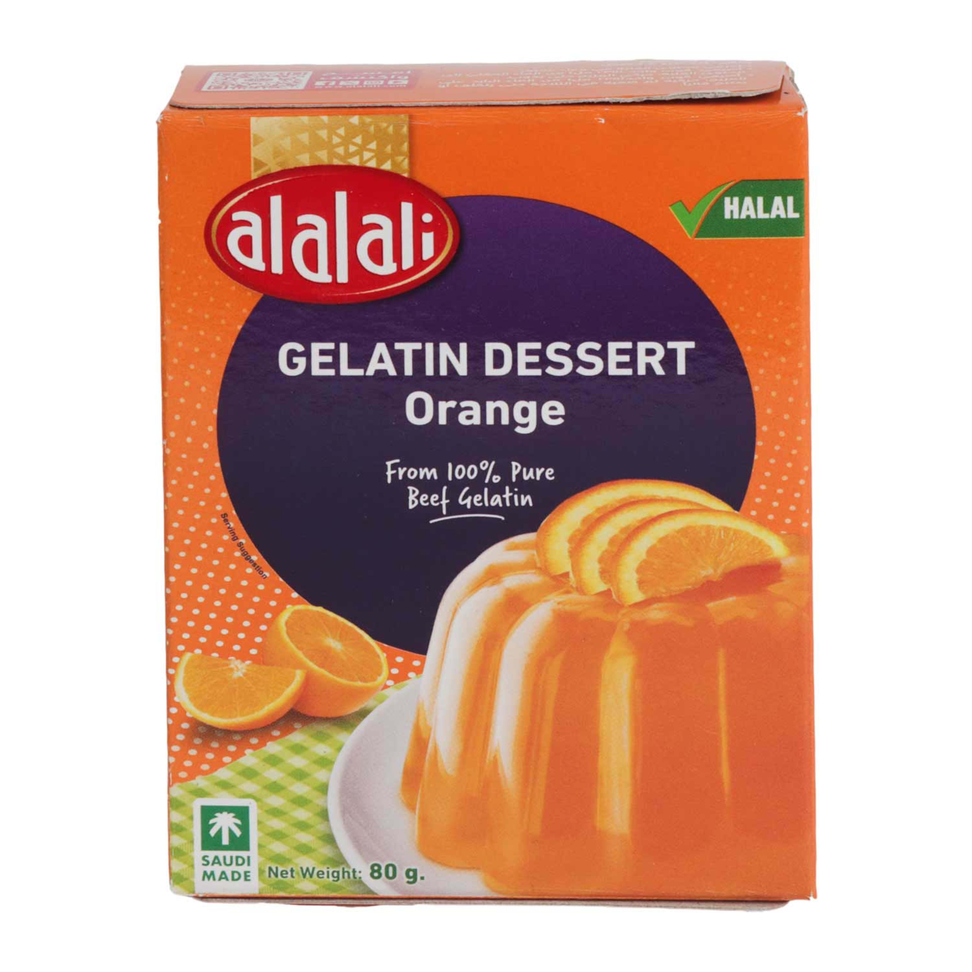Al Alali Gelatin Dessert Orange 80gm