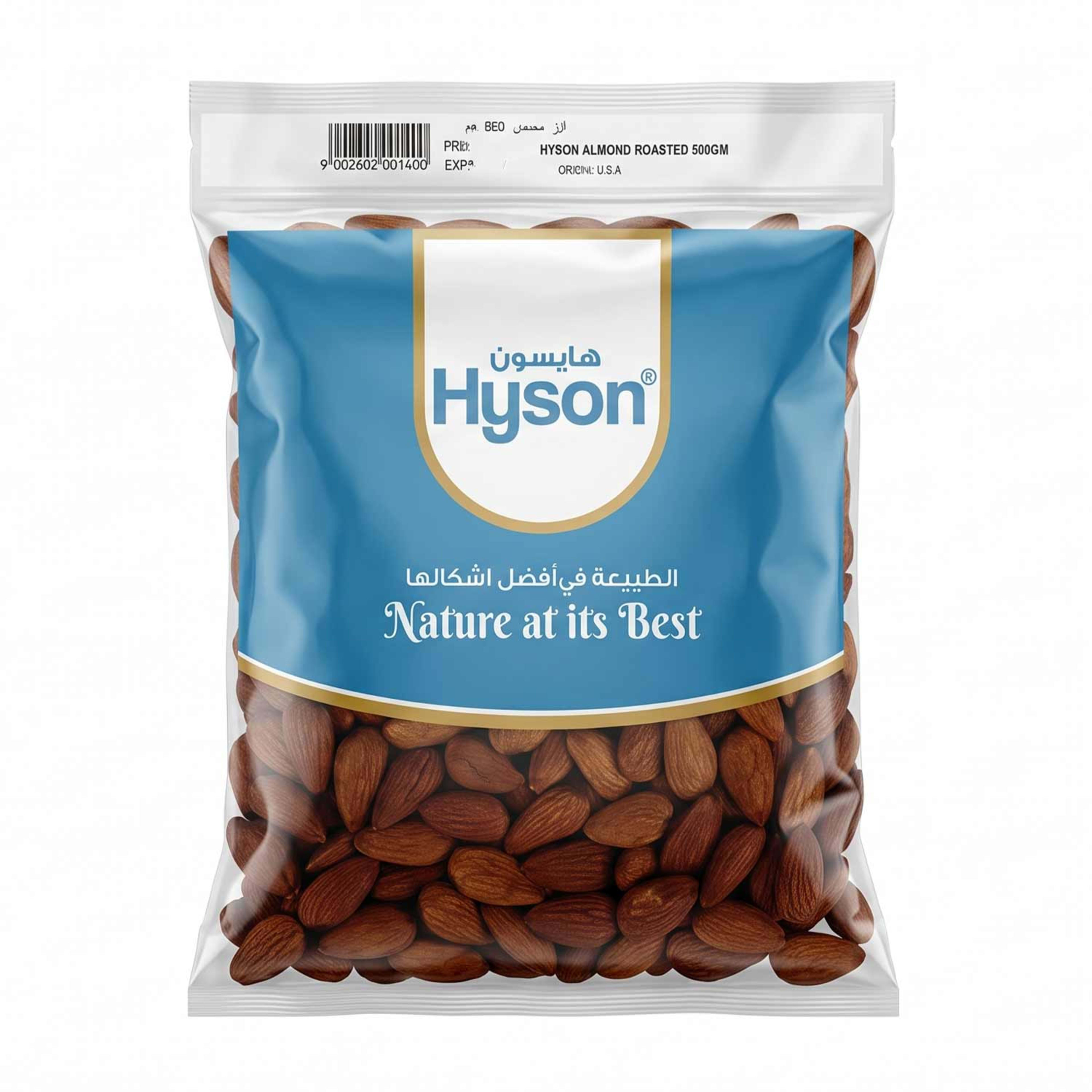 Hyson Almond Roasted 500gm.