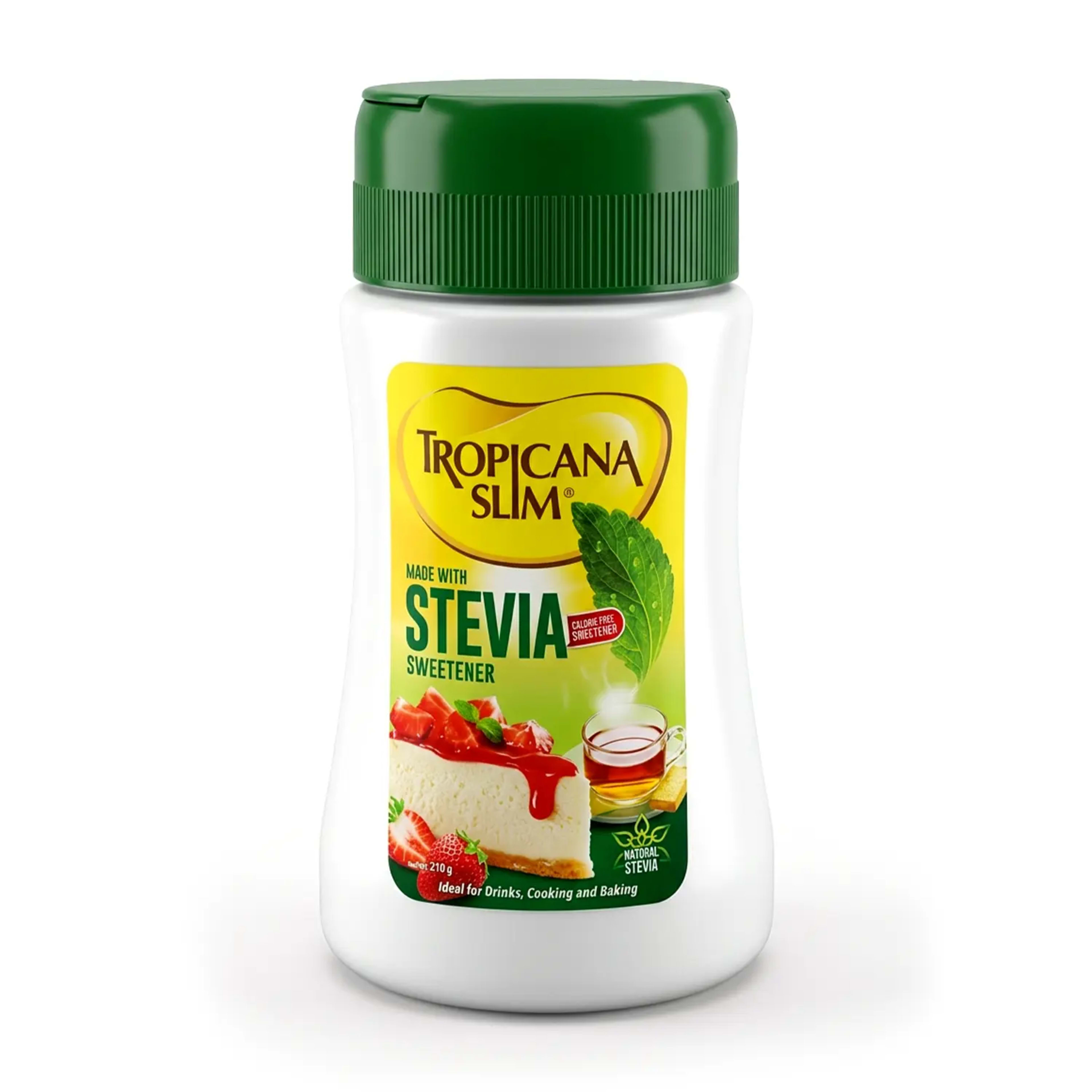 Tropicana Slim Stevia Sweetener Jar 210gm