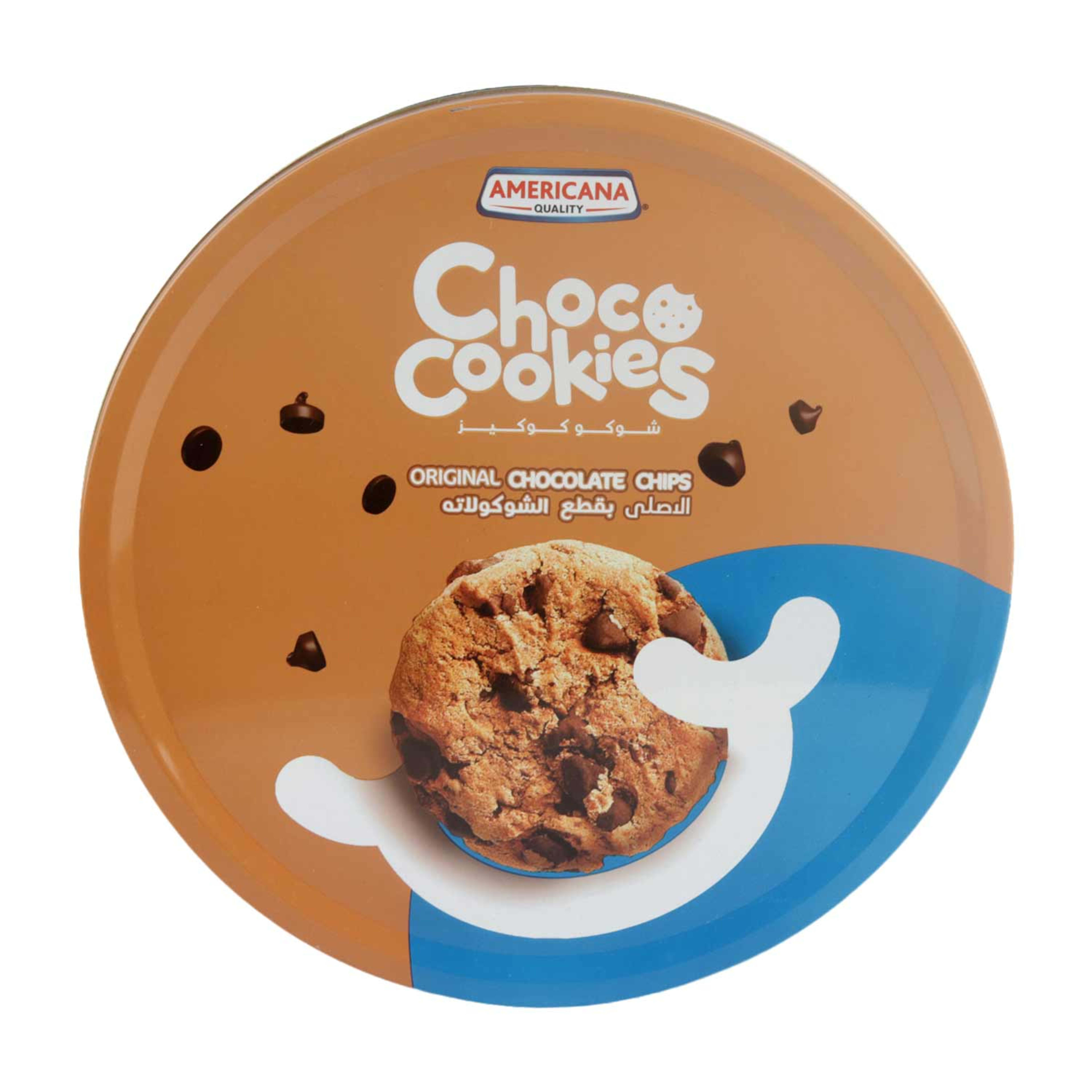 Americana Choco Cookies Original Chocolate Chip (tin) 1040gm