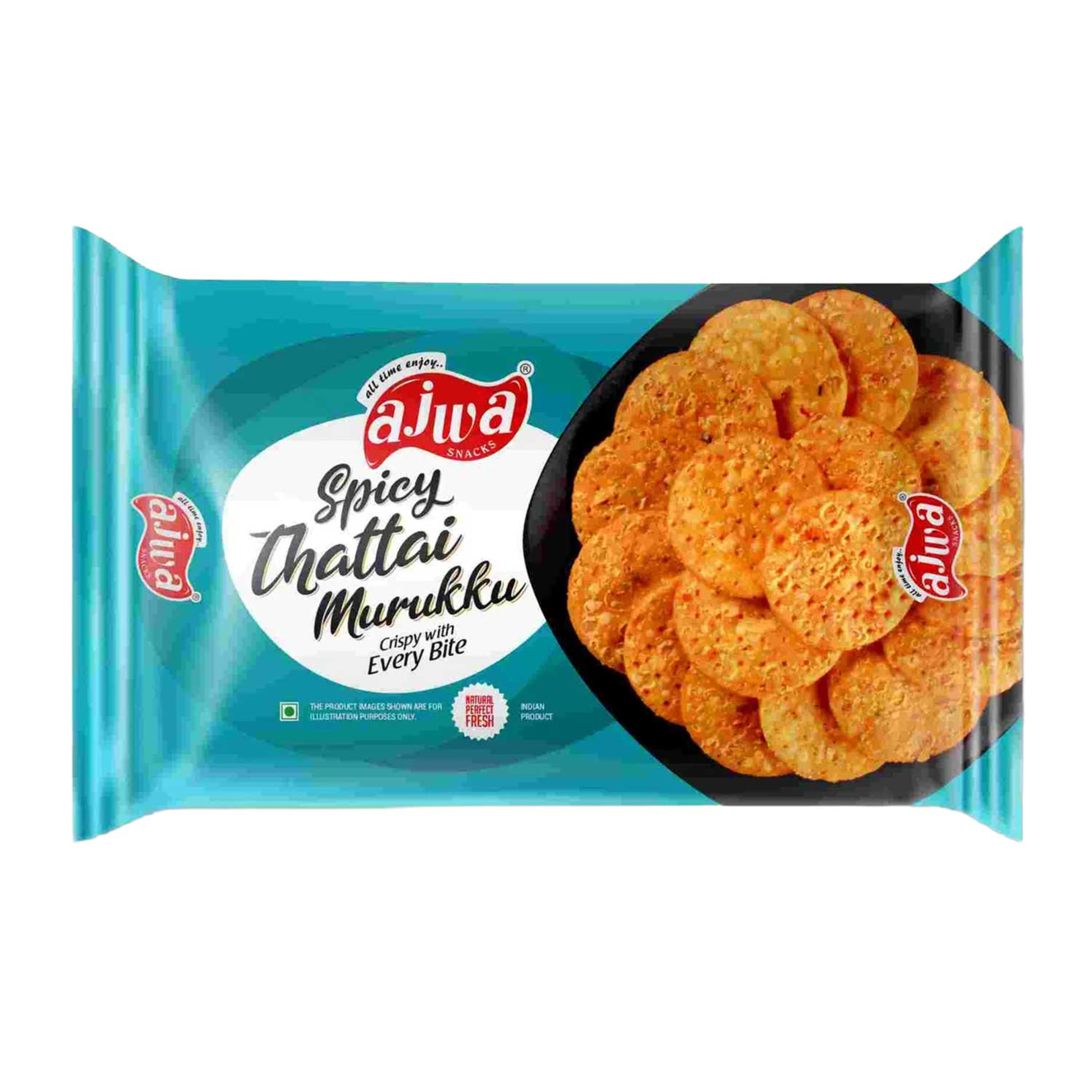 Ajwa Spicy Thattai Murukku 200gm
