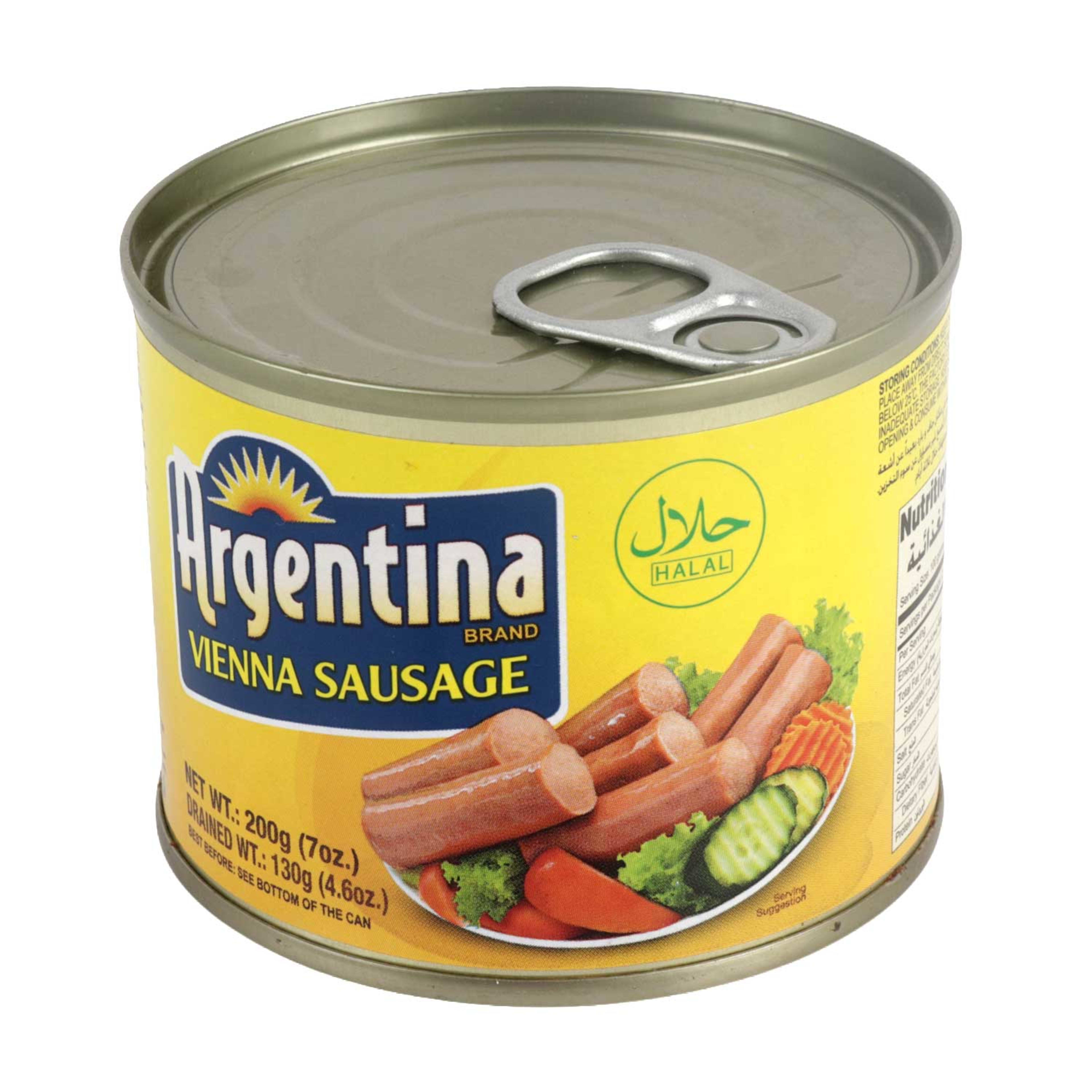 Argentina Vienna Sausage Can 200gm