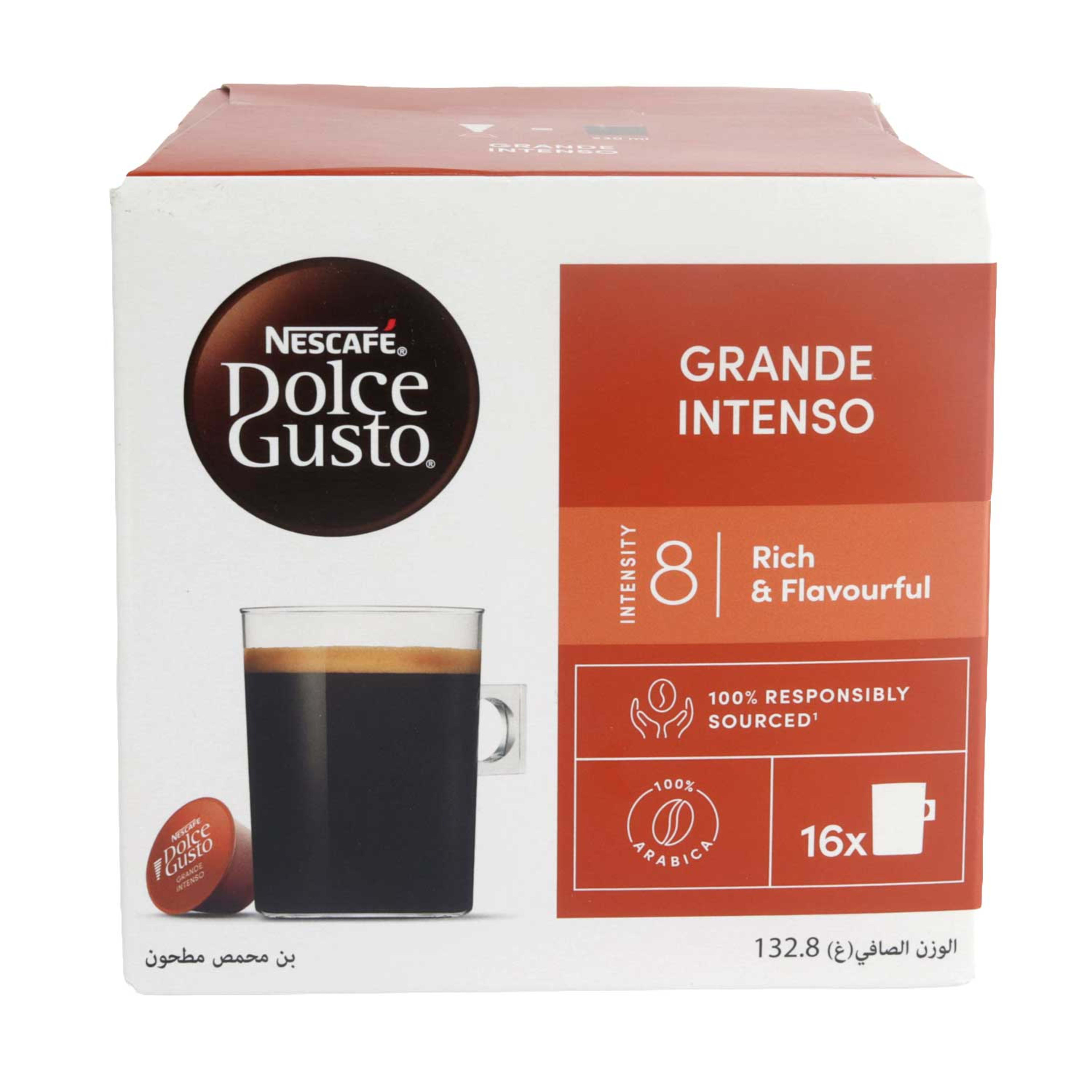 Nescafe Dolce Gusto Grande Intenso Capsules 16s 132.8gm