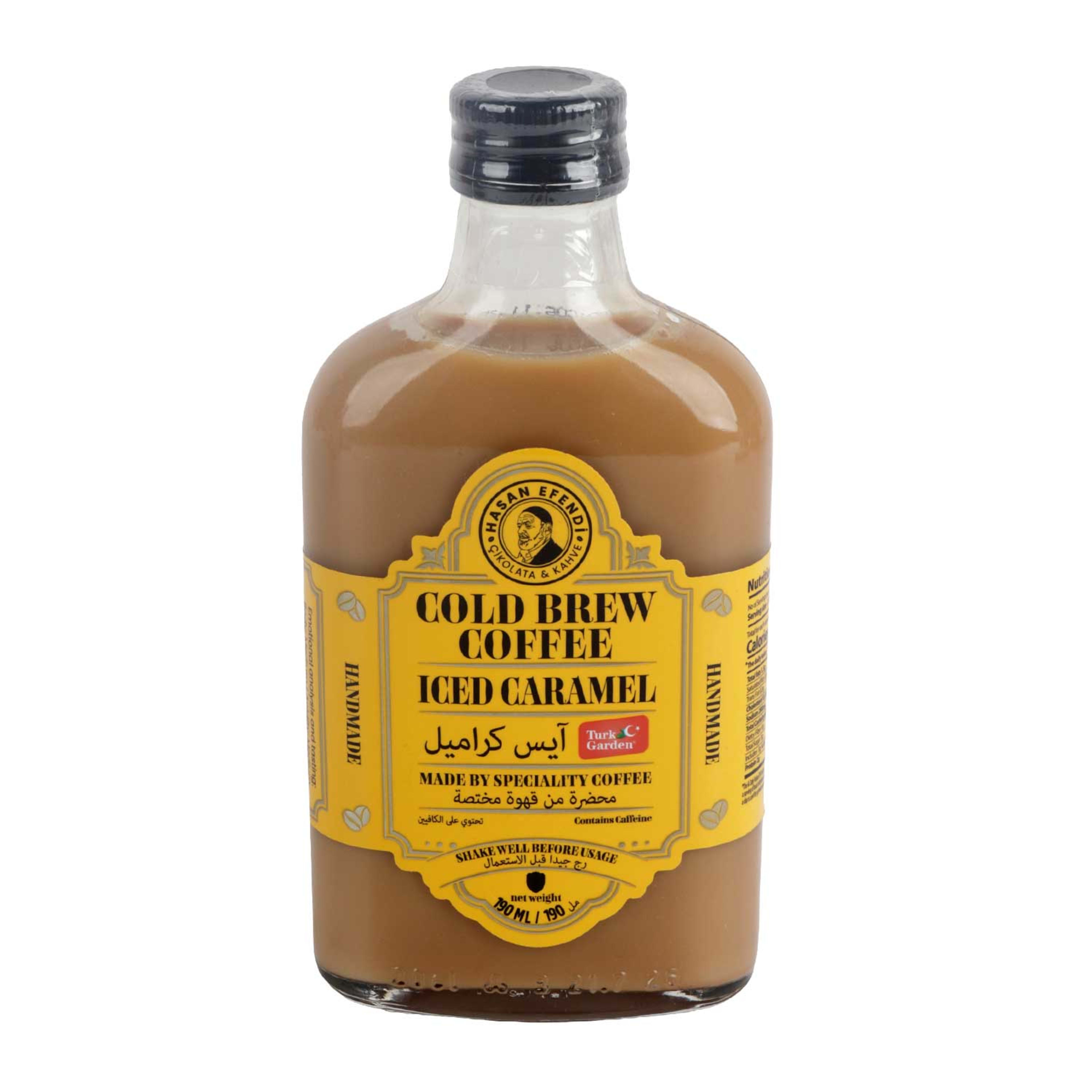 Hasan Efendi Cold Brew Coffee Iced Caramel (glass) 190ml