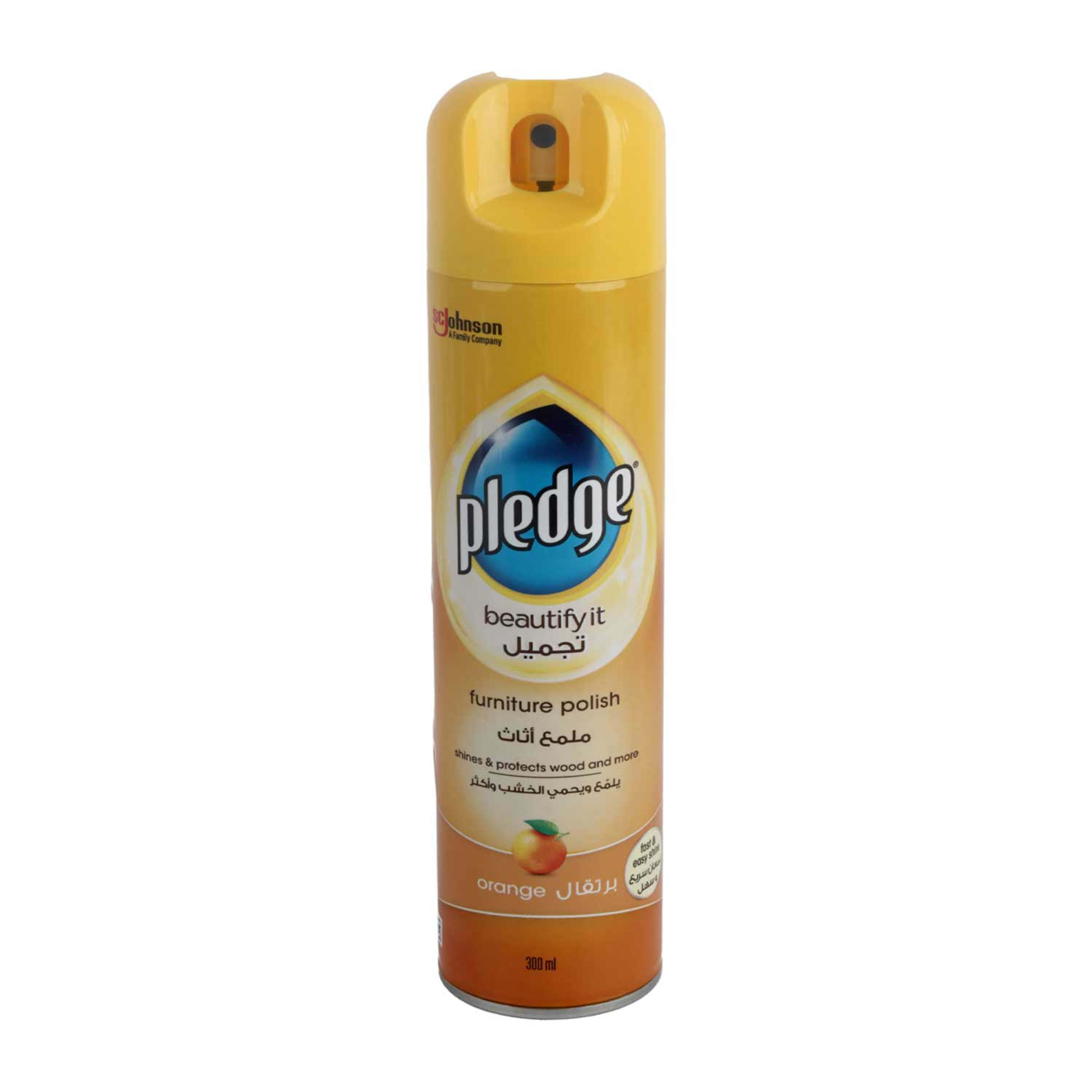 Pledge Orange Furniture Polish 300ml