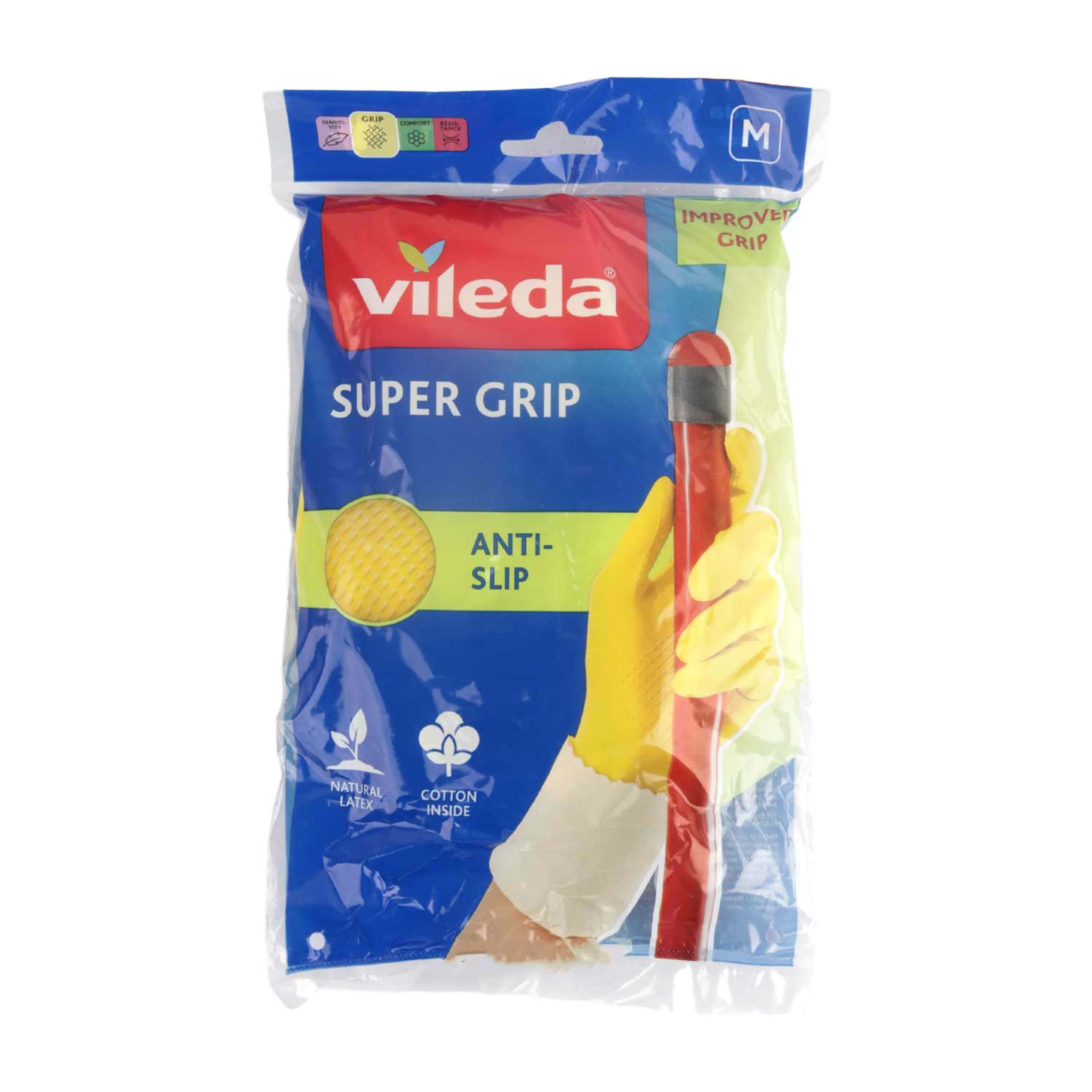 Vileda Rubber Gloves Medium