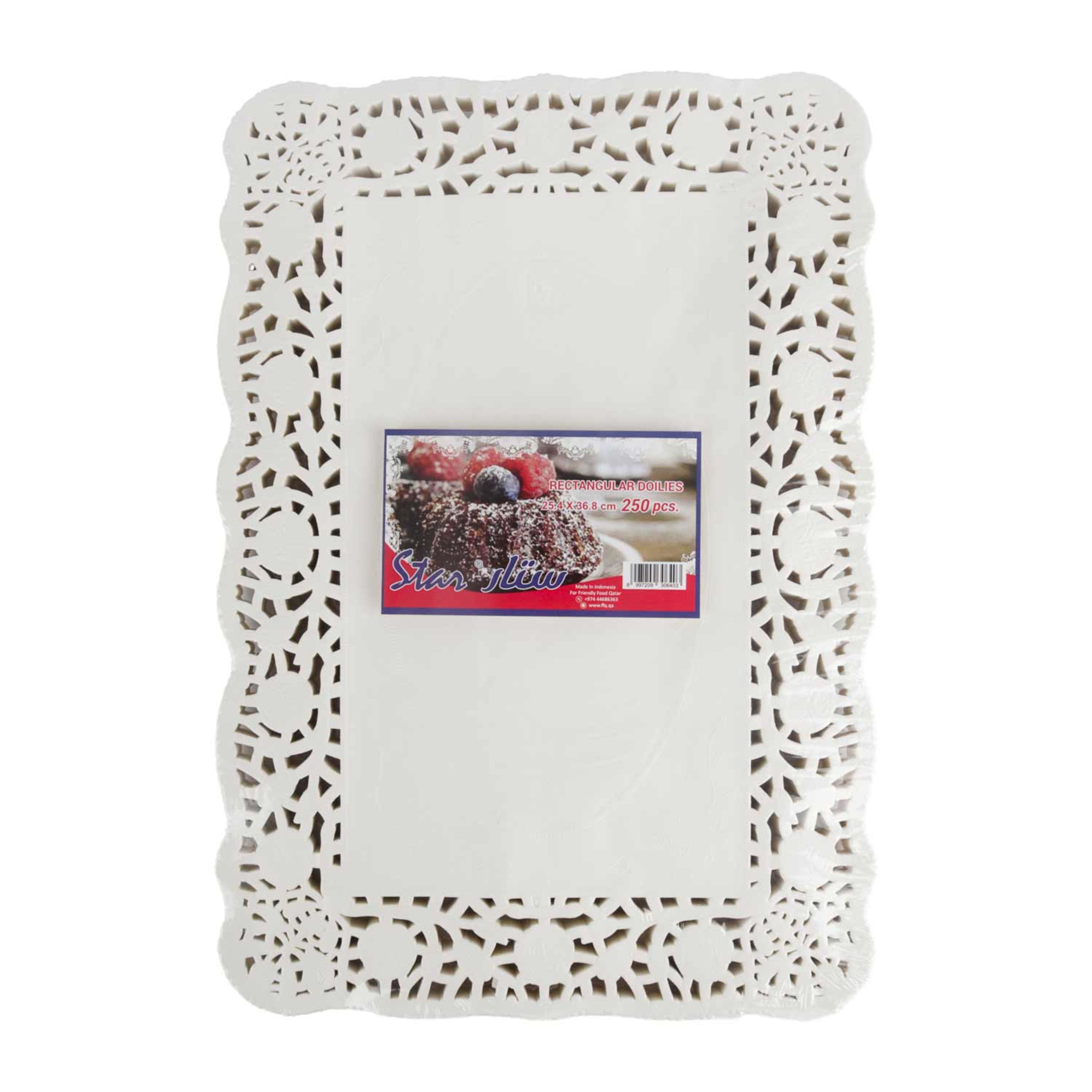 Star Rectangular Doilies 25.4 X 36.8cm 250's
