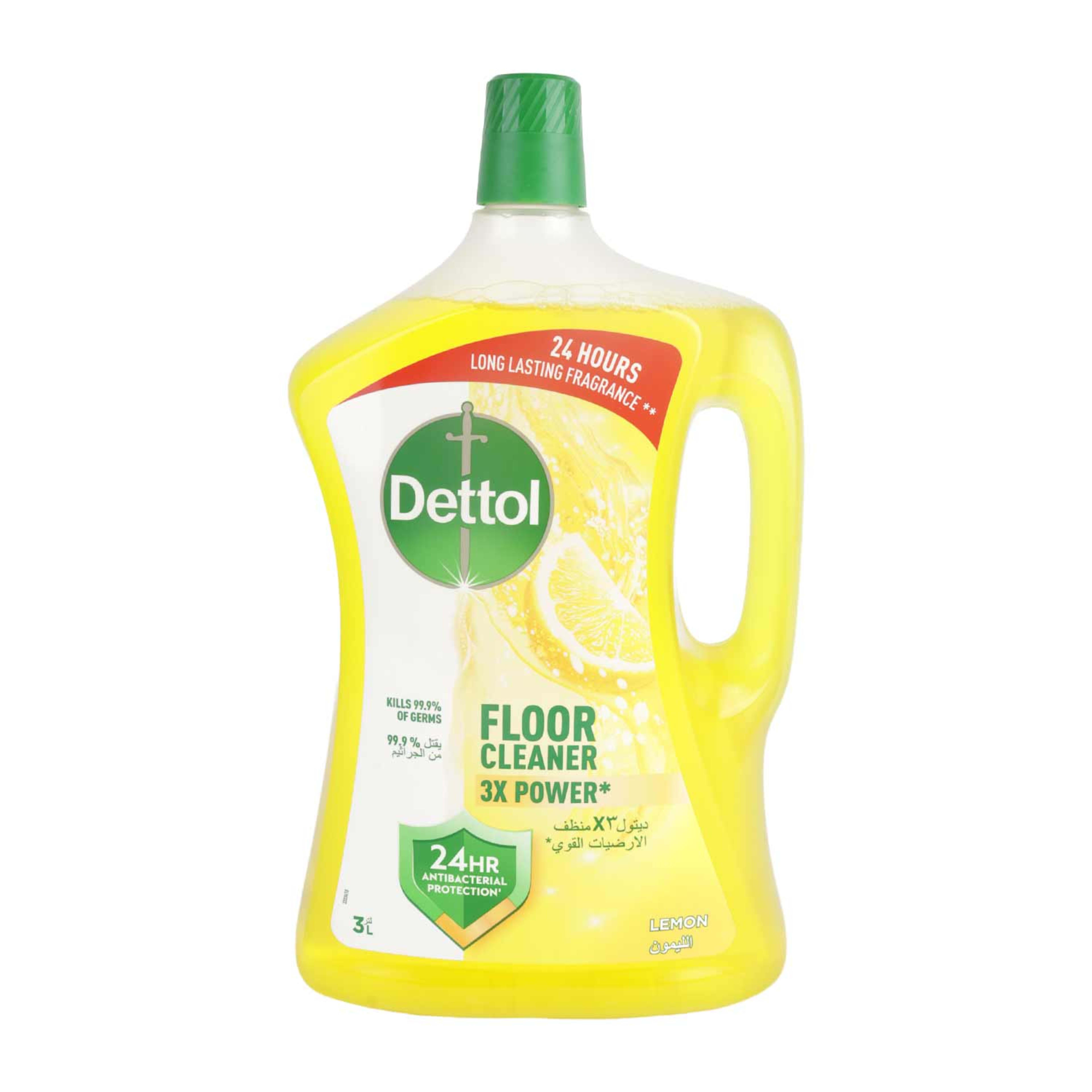 Dettol Antibacterial 3x Power Floor Cleaner Lemon (bh) 3ltr