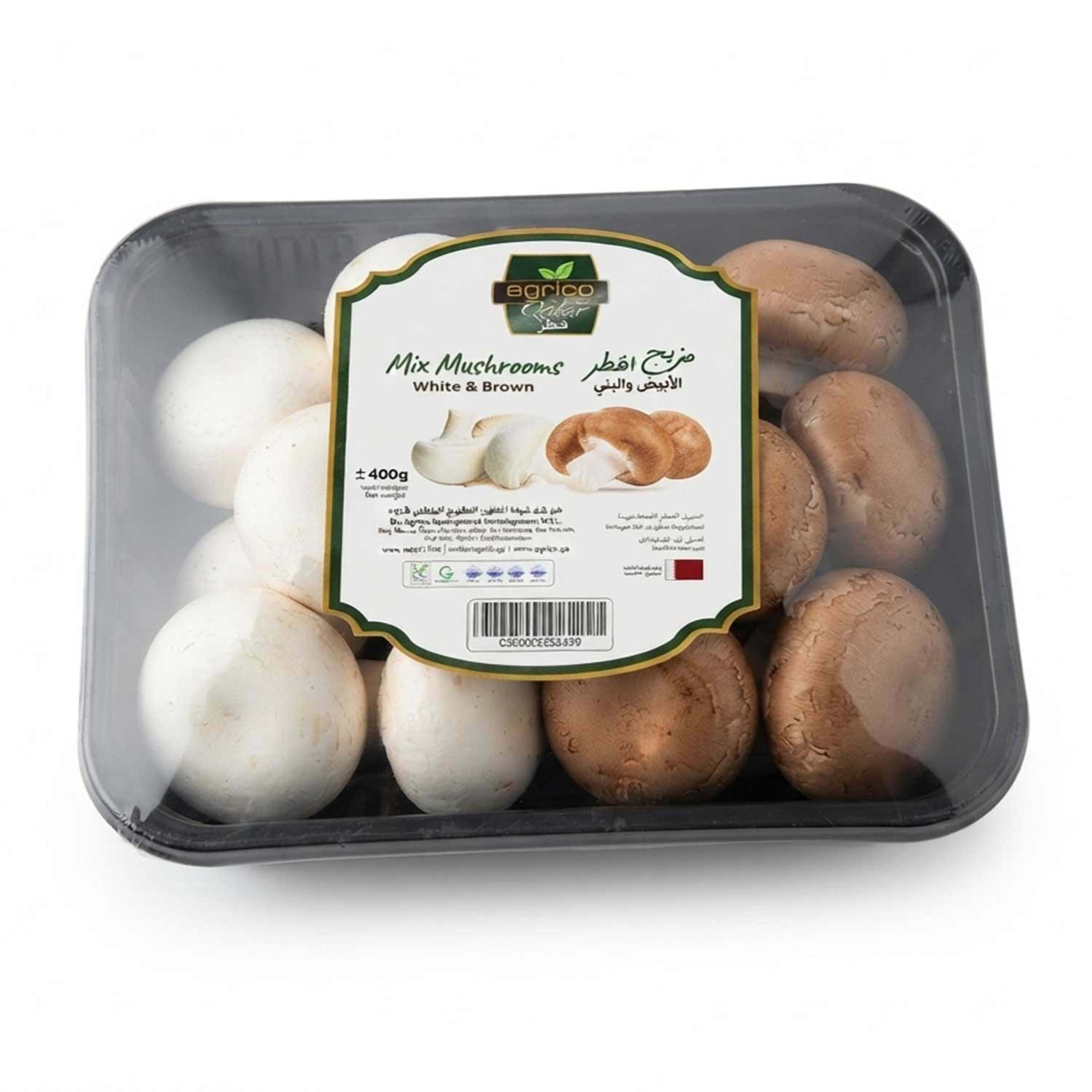 Agrico Mix Mushroom White & Brown 400gm
