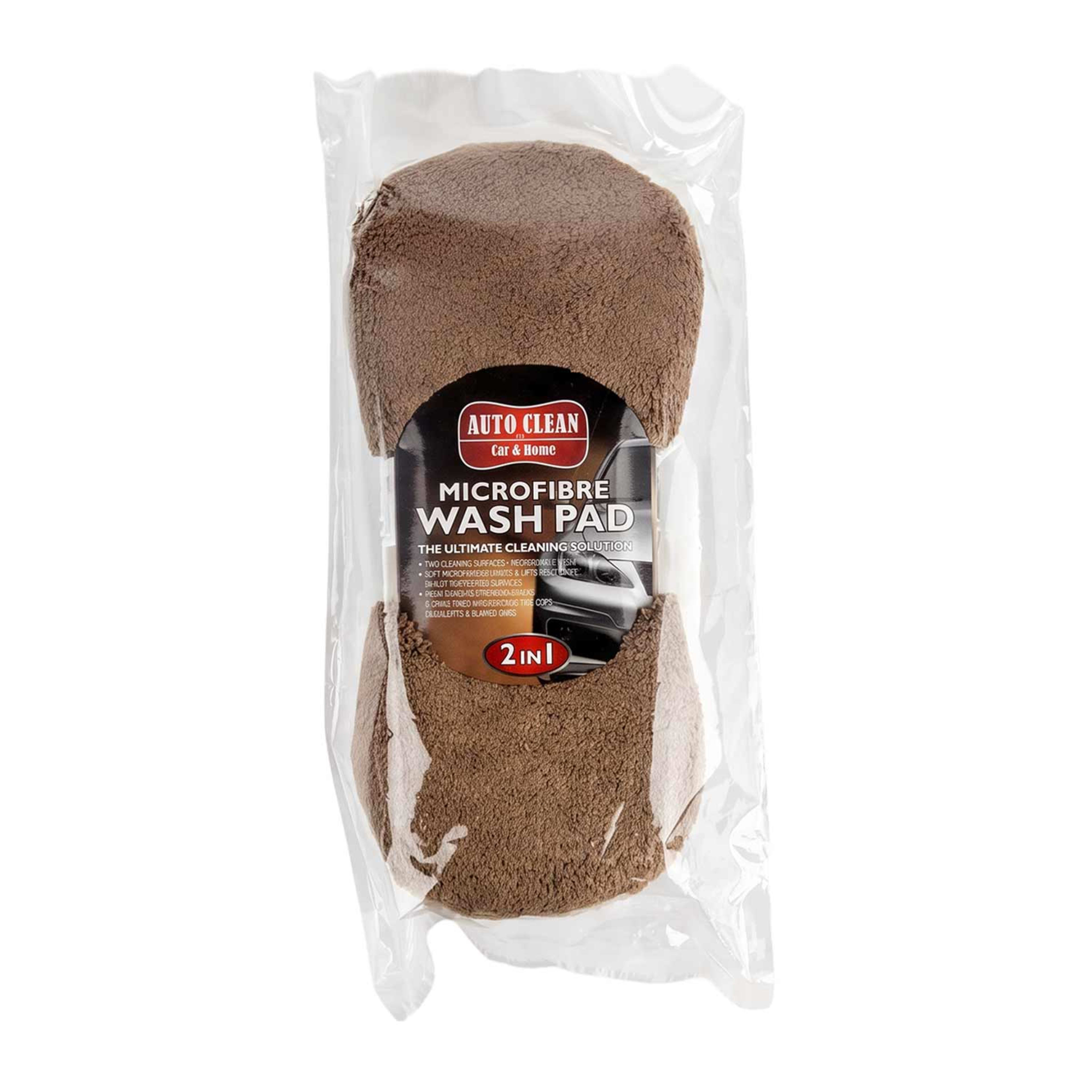 Auto Clean Micro Fibre Wash Pad 2in1 #cct-006-p