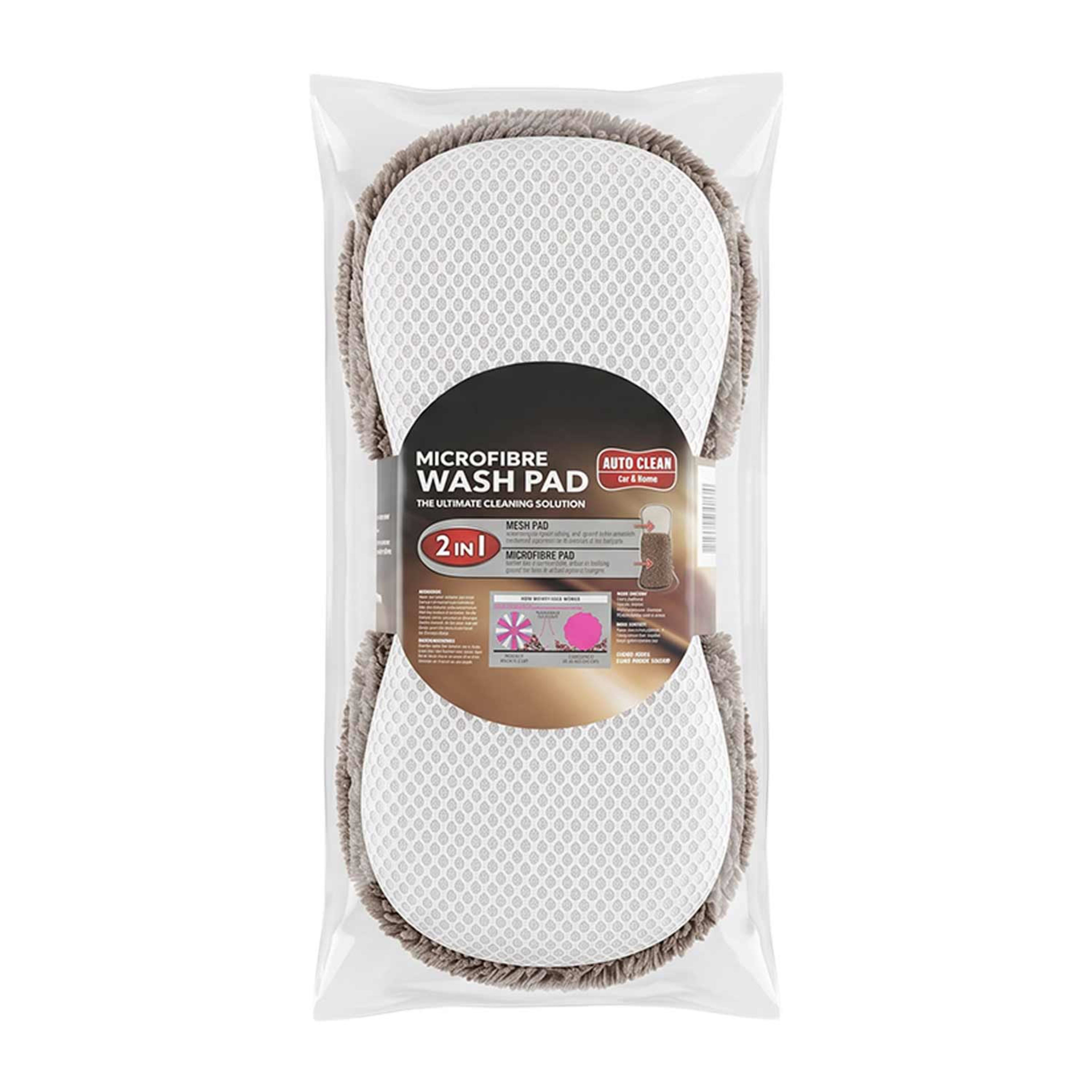 Auto Clean Micro Fibre Wash Pad 2in1 #cct-006-p - image 2