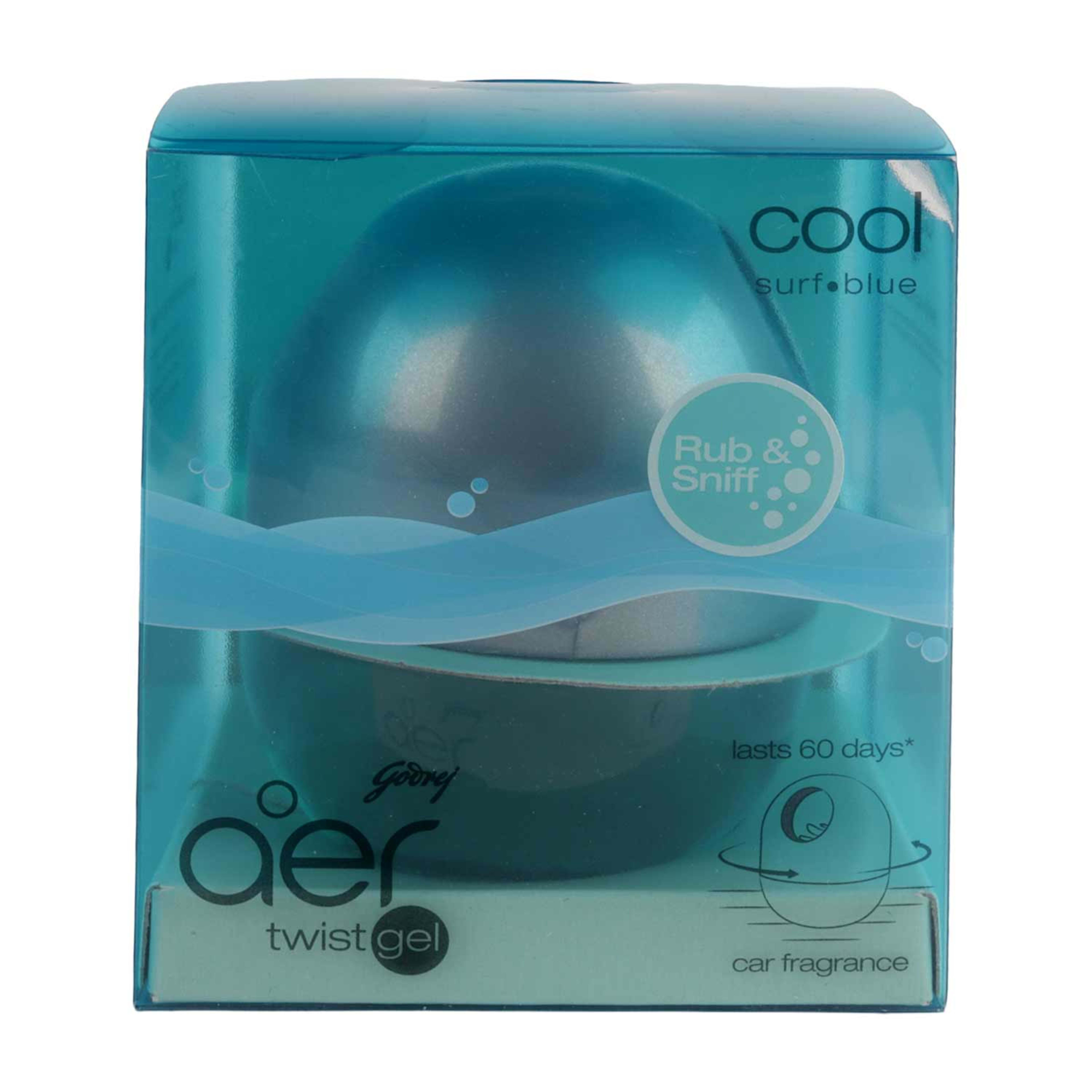 Godrej Aer Twist Gel Cool Surf Blue (car Fragrance) 45gm