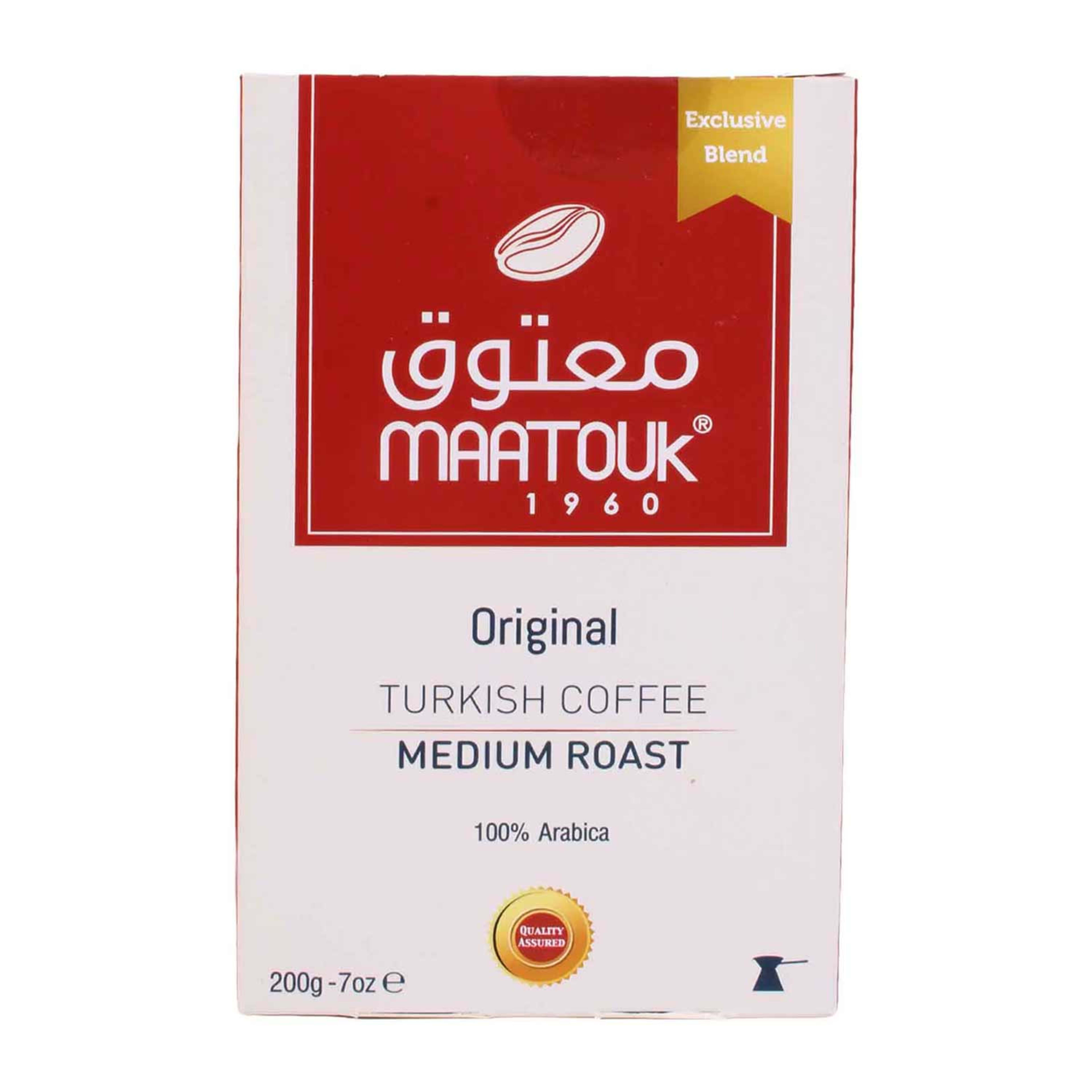 Maatouk Medium Roast Turkish Coffee Original 200gm