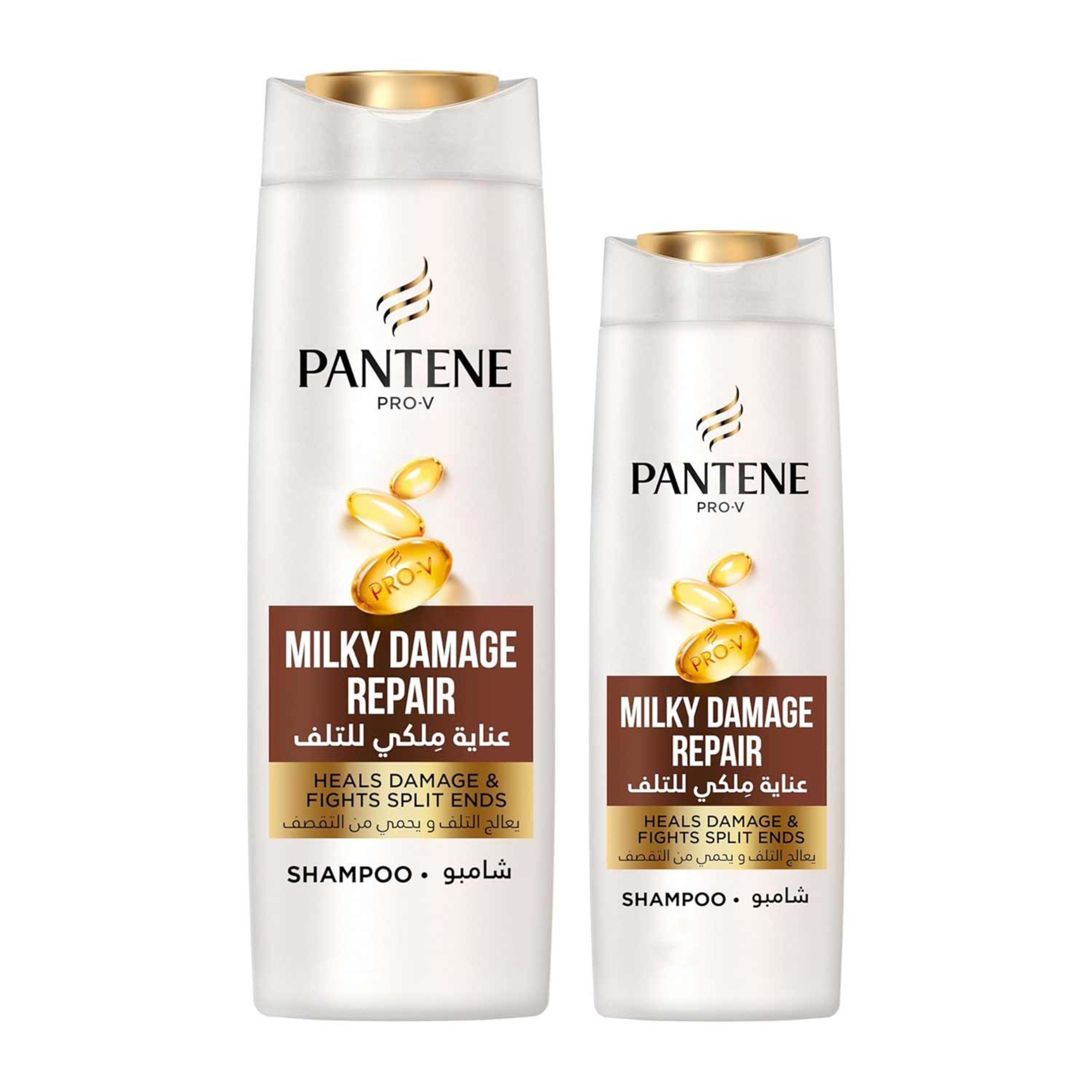 Pantene Pro-v Milky Damage Repair Shampoo 375ml+190ml