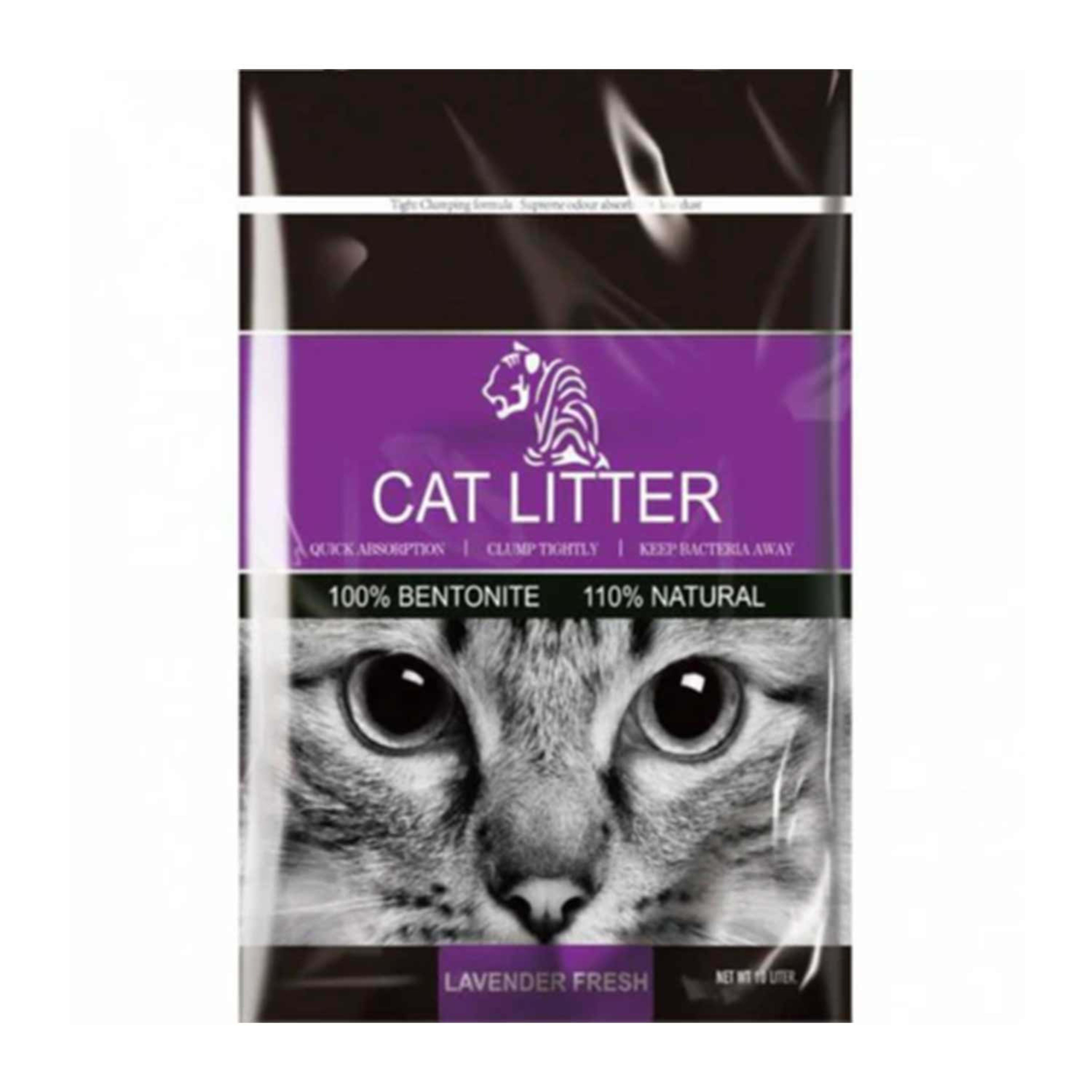 Tiger Pet Bentonite Cat Litter Lavender Scent 10ltr