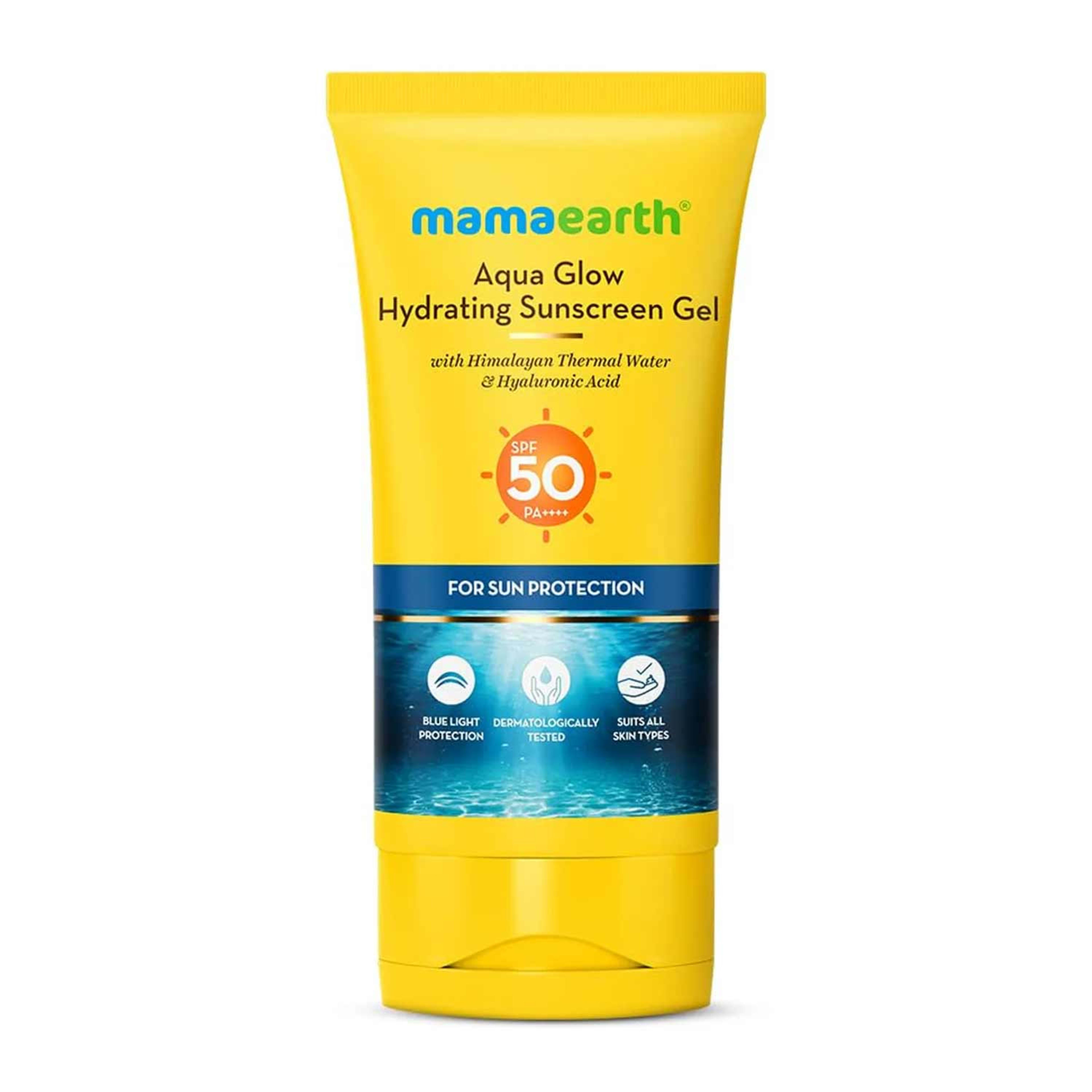 Mamaearth Aquaglow Hydrating Sunscreen Gel 50gm