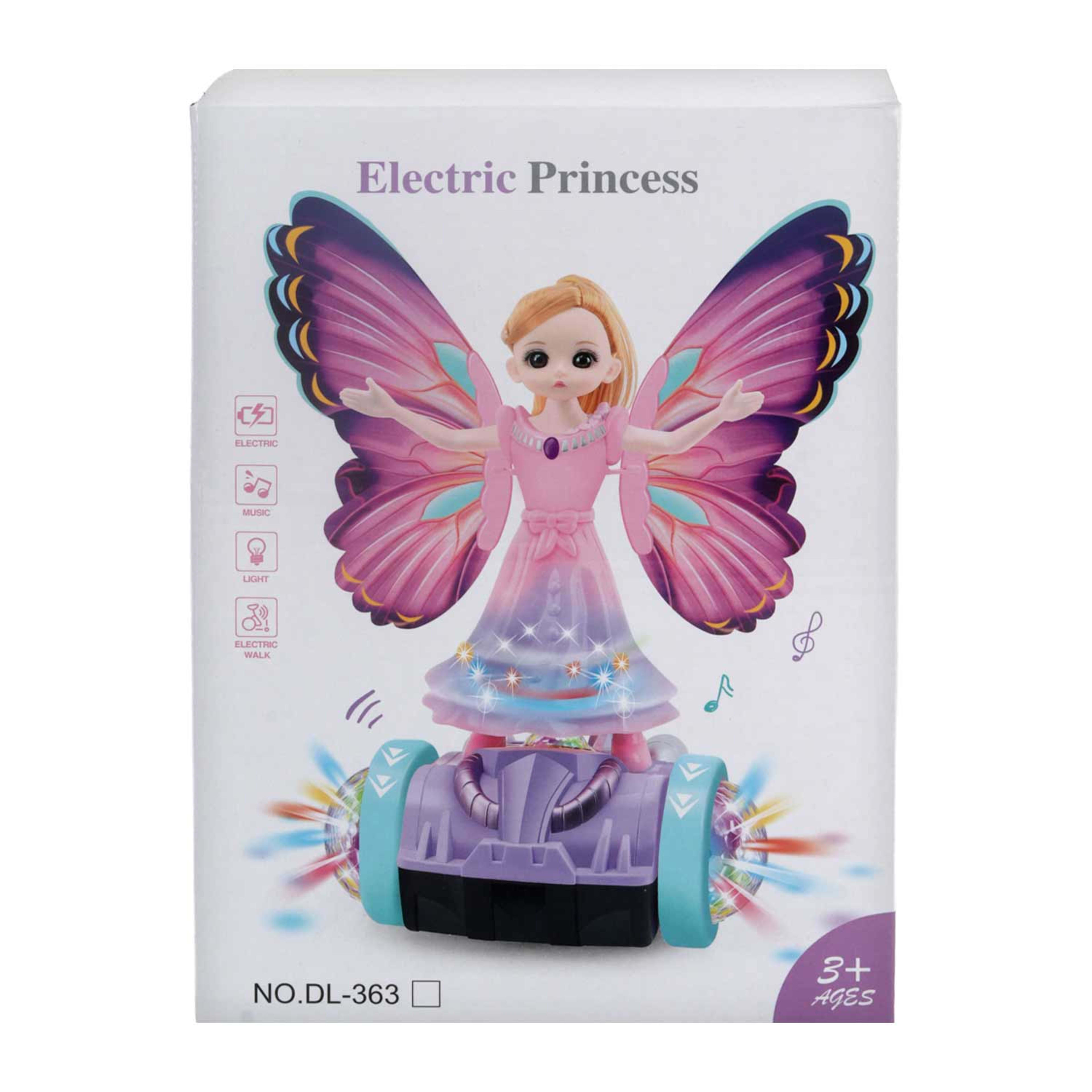 Ft Battery Operated Pretty Princess Balance Car