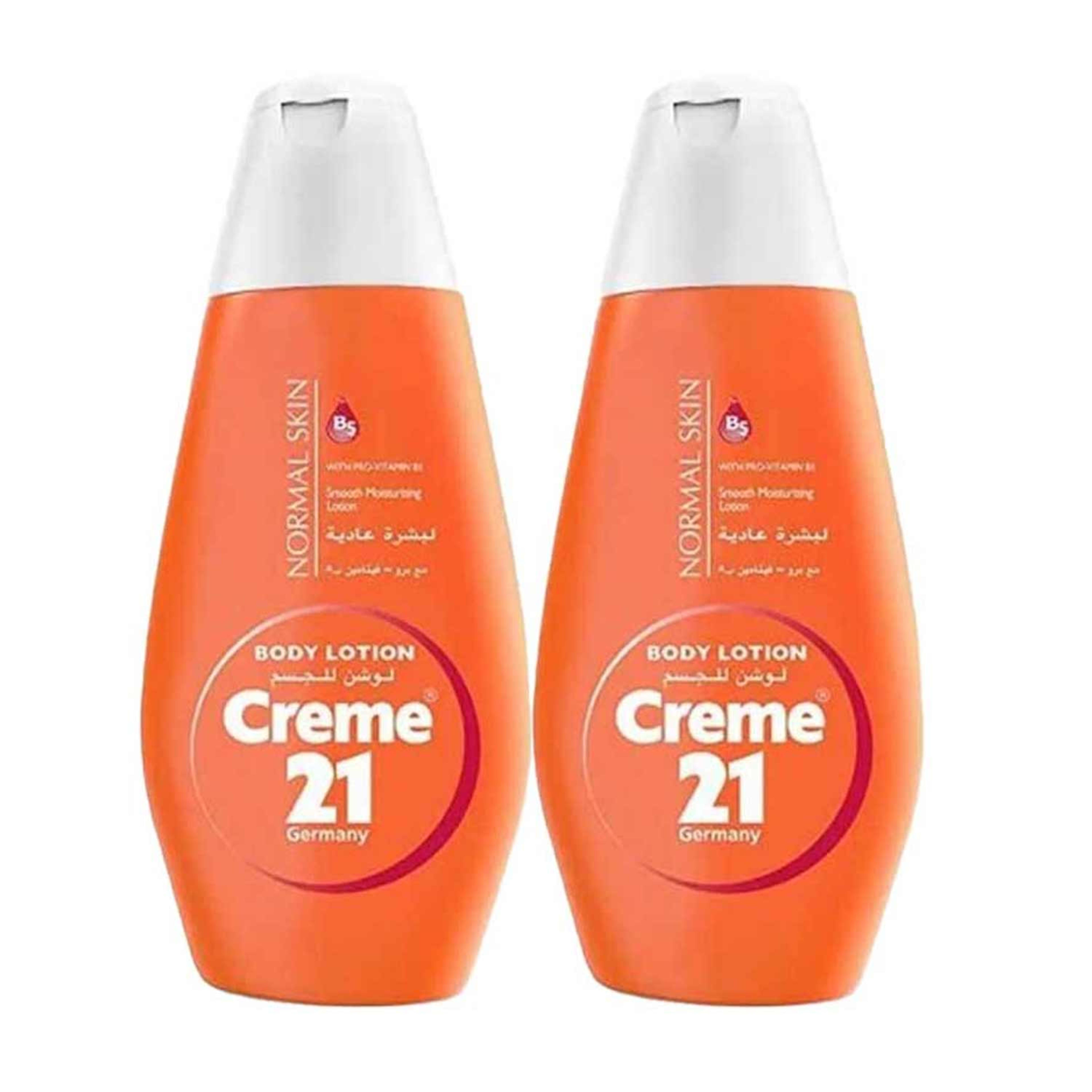 Creme 21 Normal Skin Body Lotion 2x400ml Promo