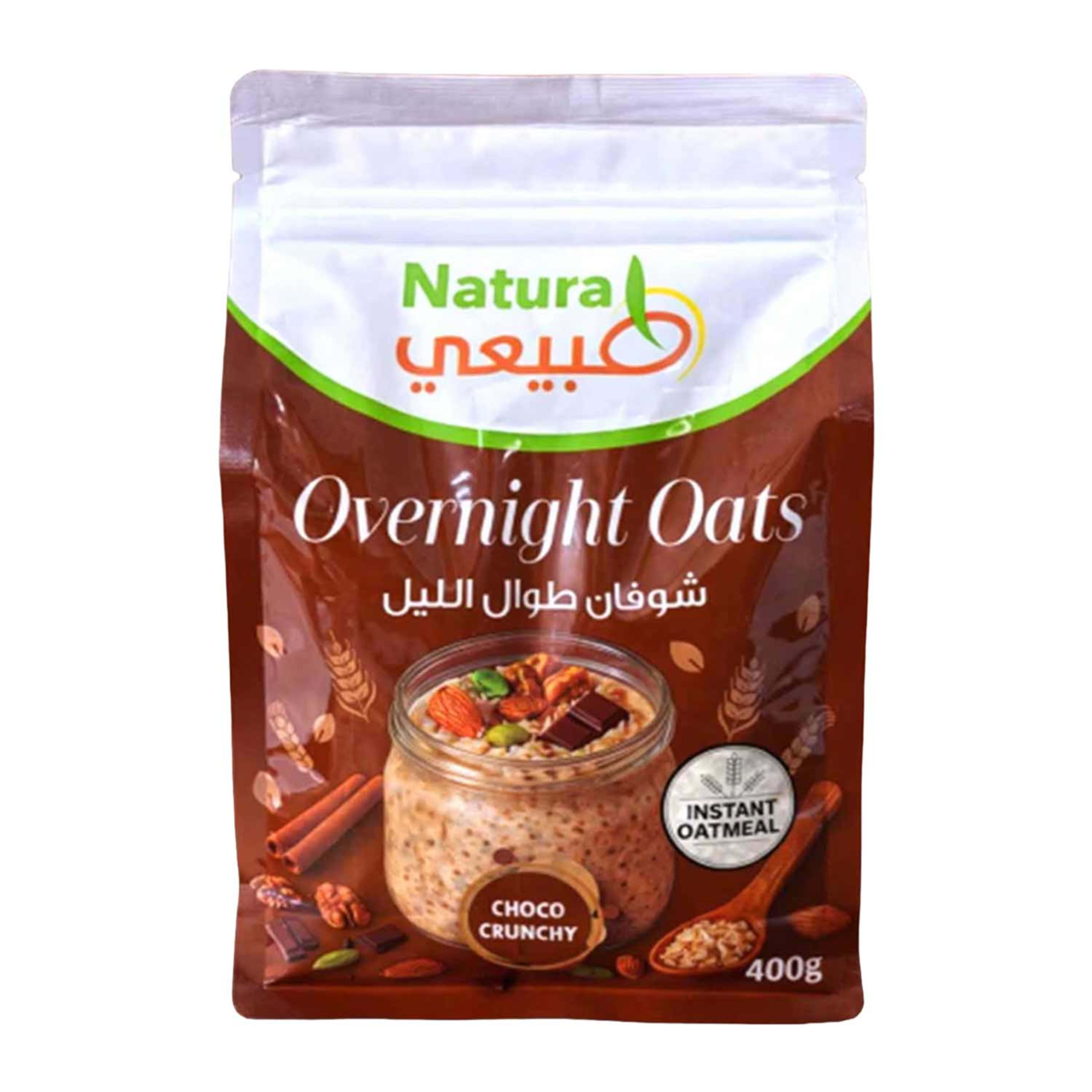 Natural Overnight Oats Choco Crunchy 400gm