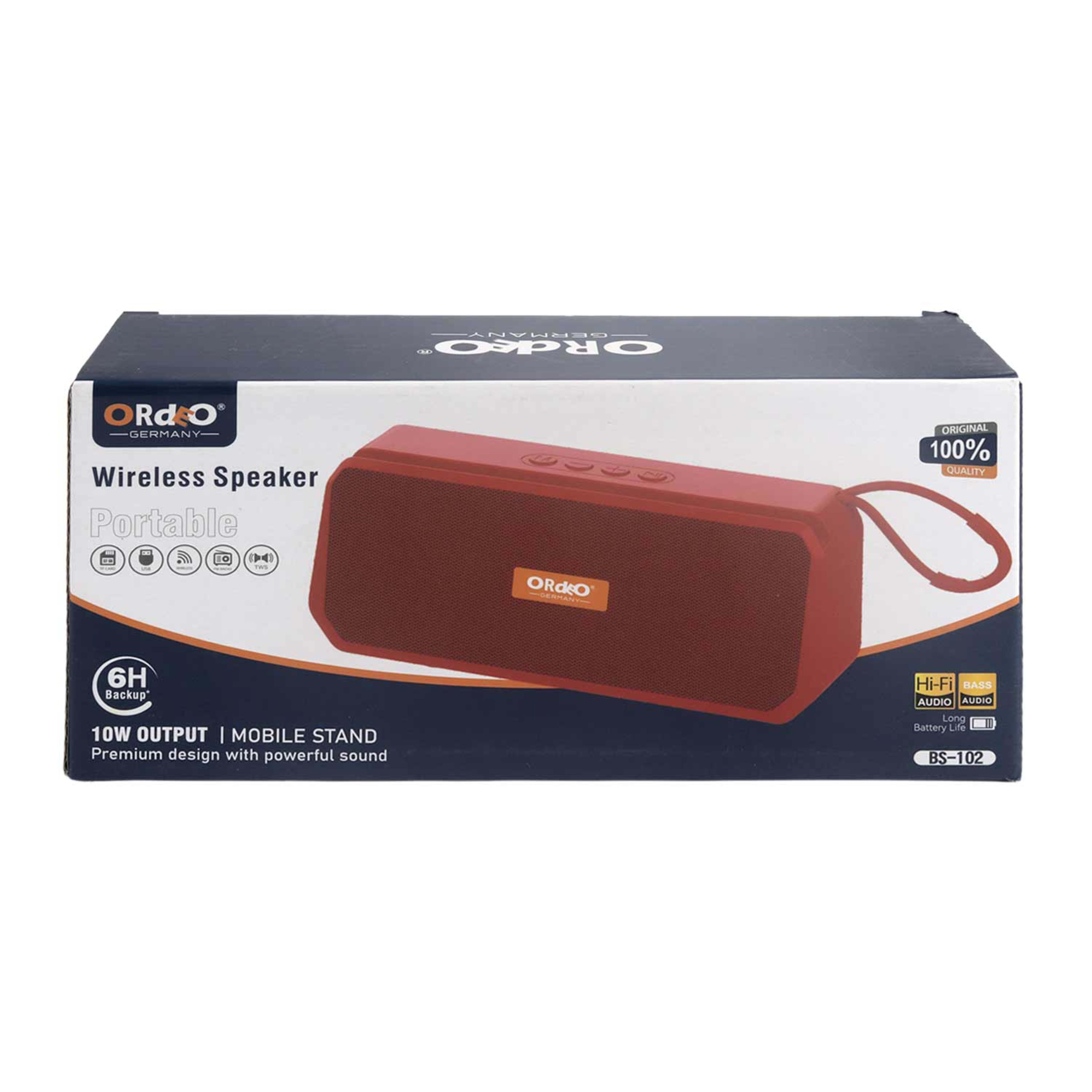 Ordeo Wireless Bt Speaker Bs-102