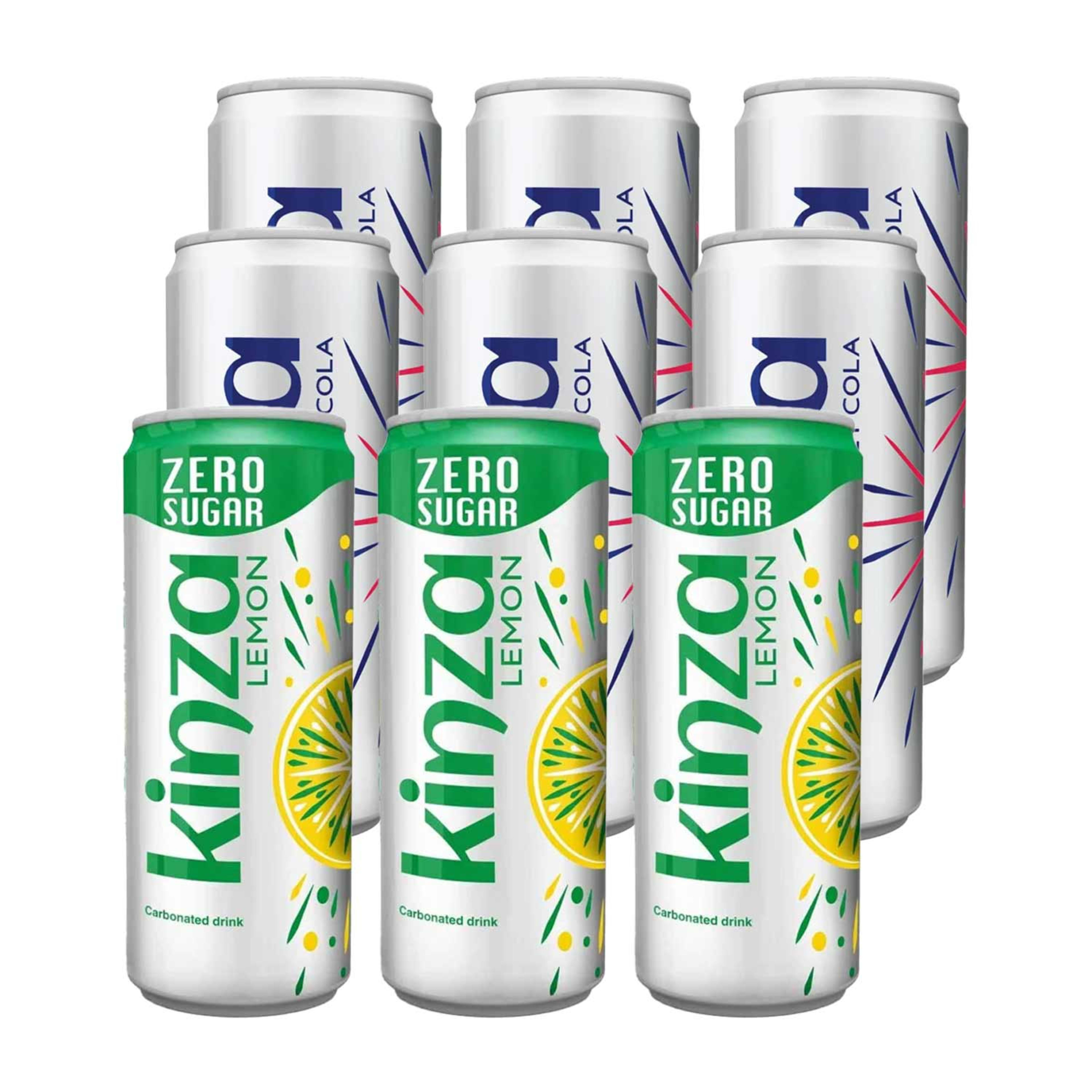 Kinza Diet & Zero Drink Assorted 9x250ml Promo