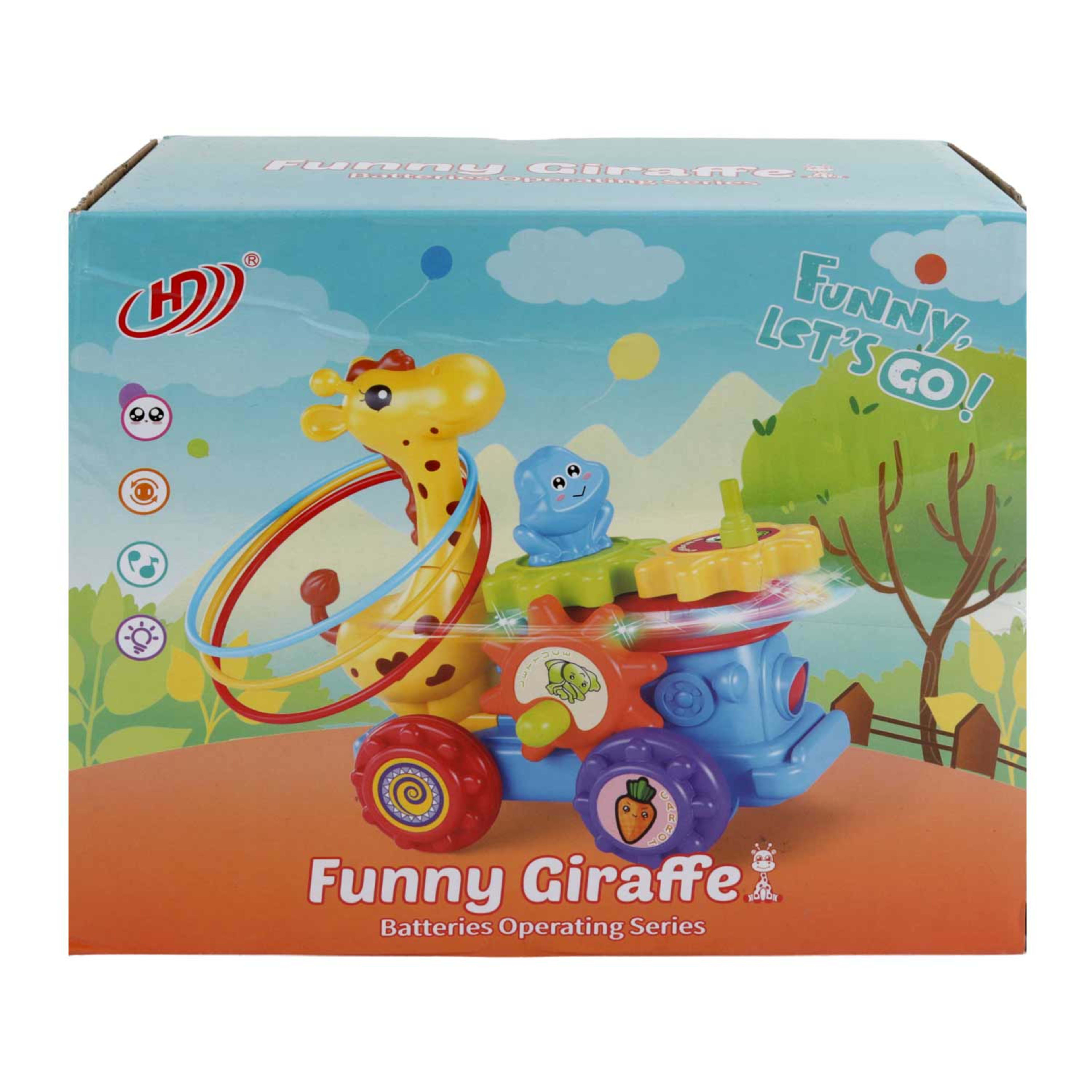 Battery Operated Funny Giraffe Hd9062