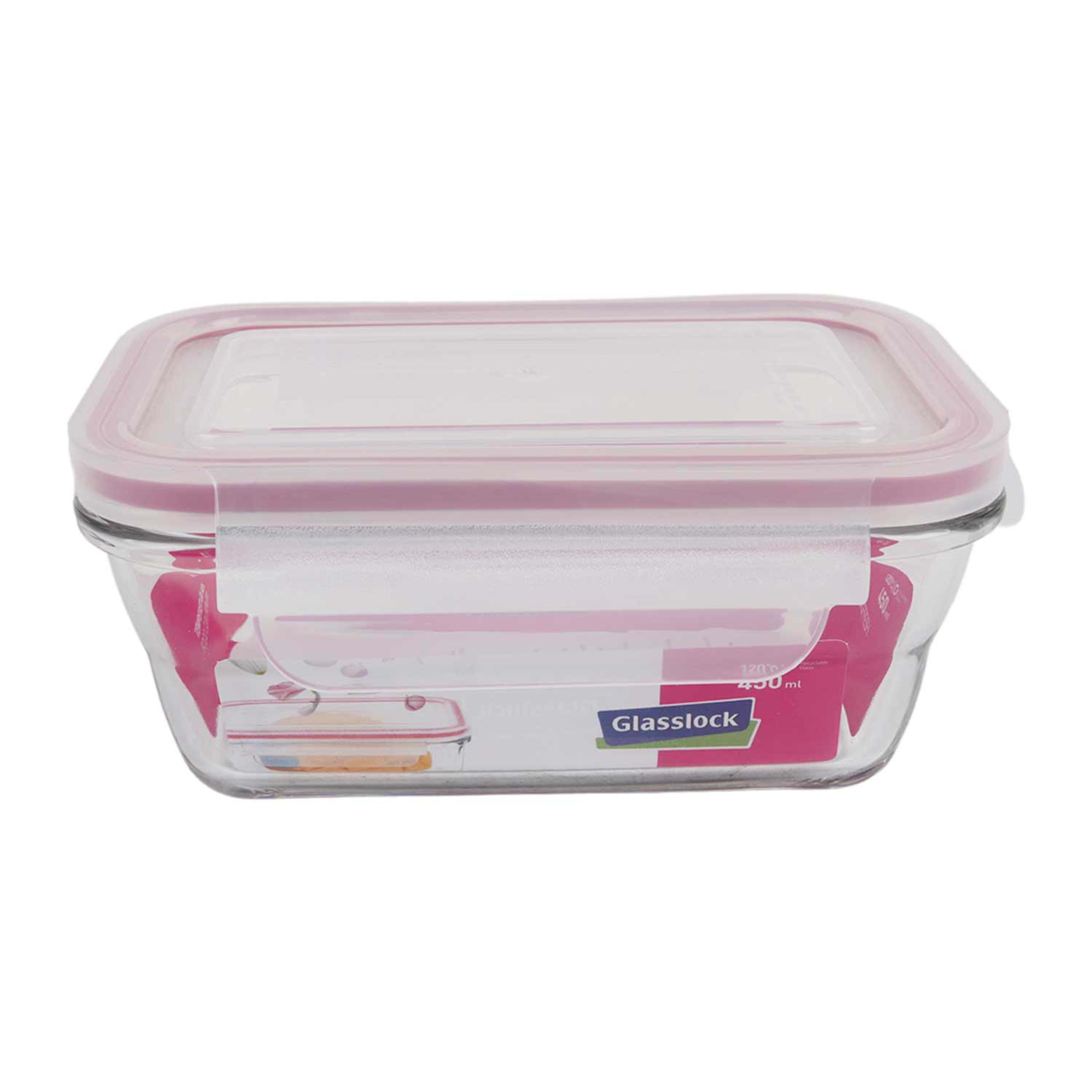 Glasslock Tempered Glass Container 450ml #rp556