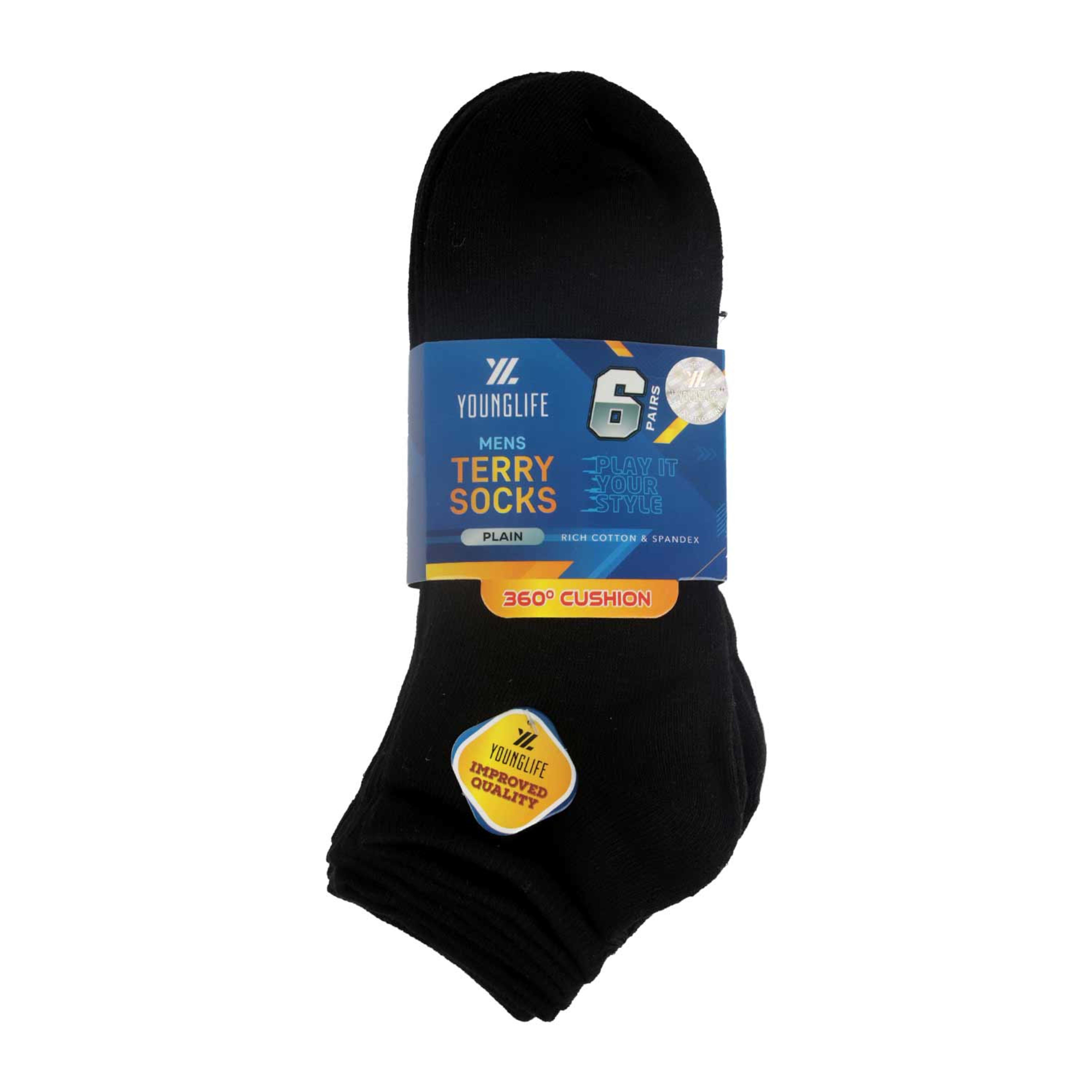 Younglife Men's Socks 3pairs Ylms5071