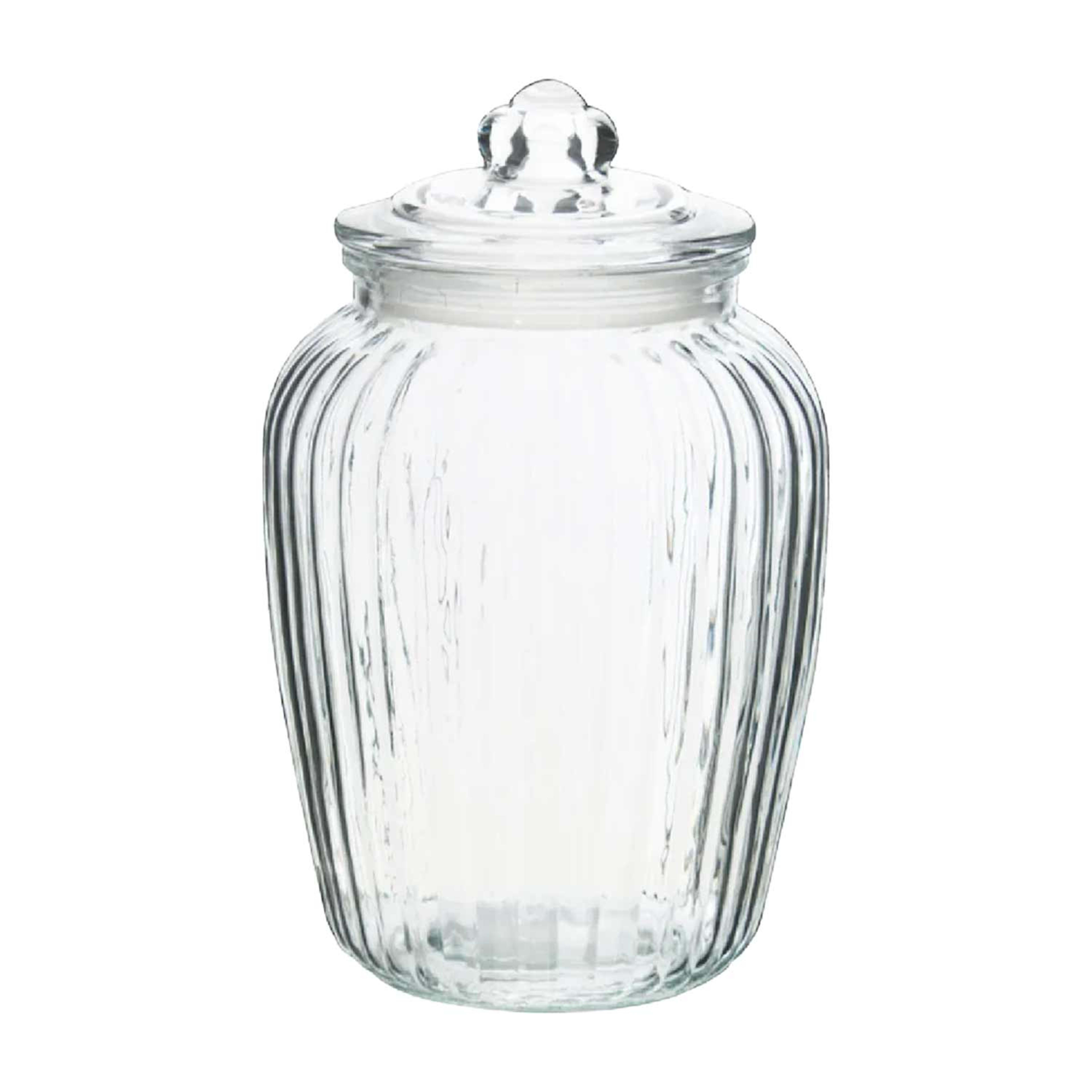 Royal Blue Glass Storage Jar 2.5ltr H4090