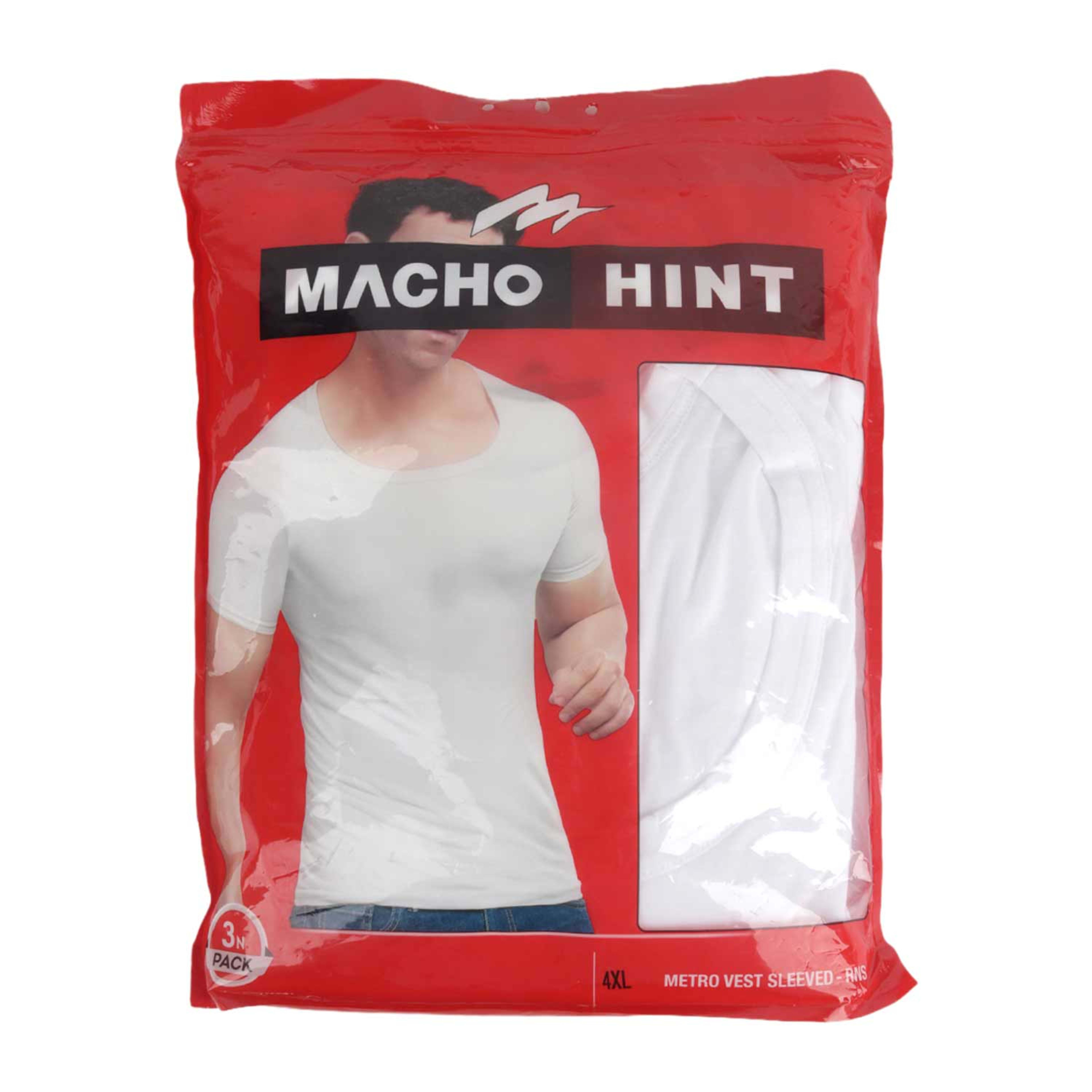 Amul Macho Mens Vest 3pcs Rns Size-110cm