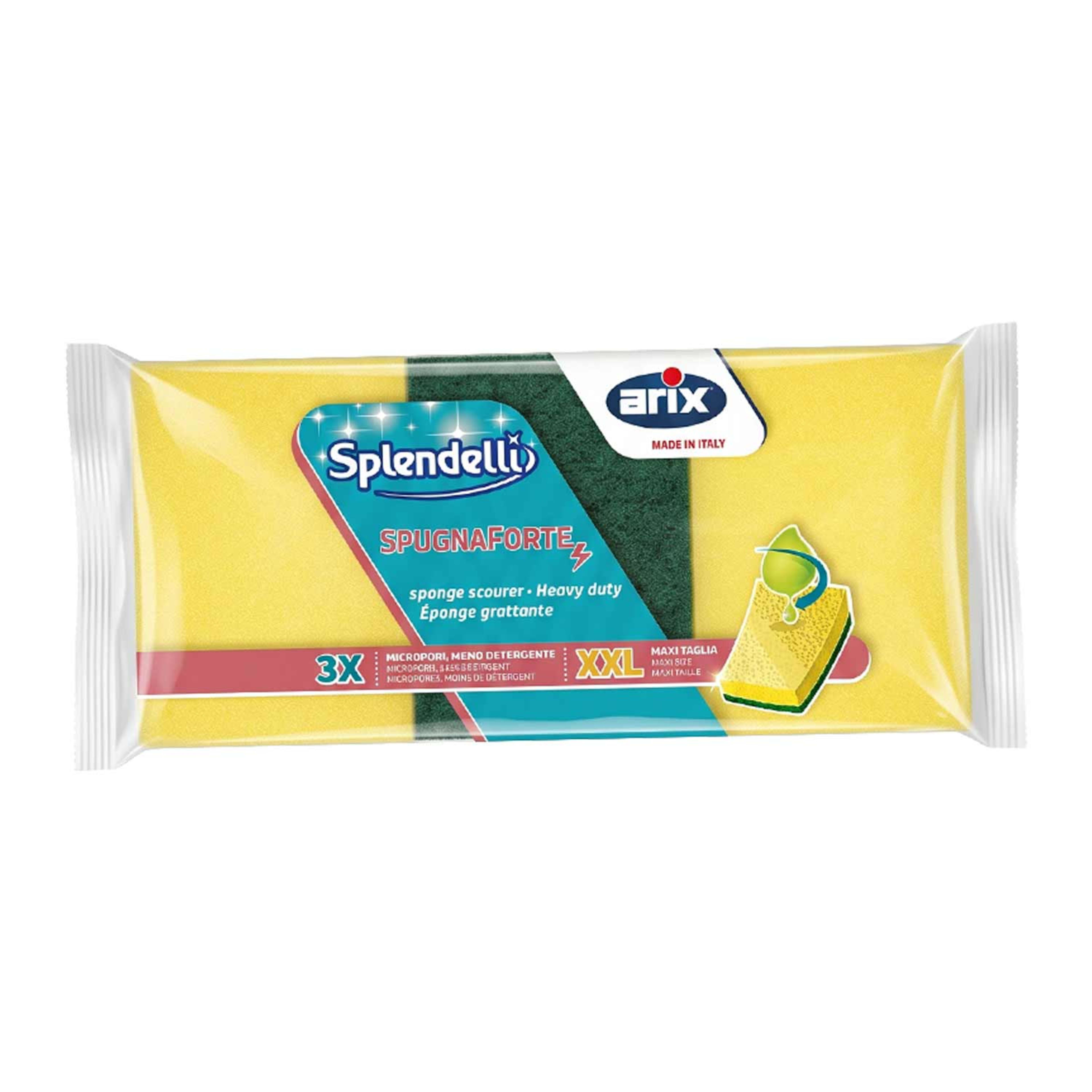 Arix Sponge Scourer 3pcs