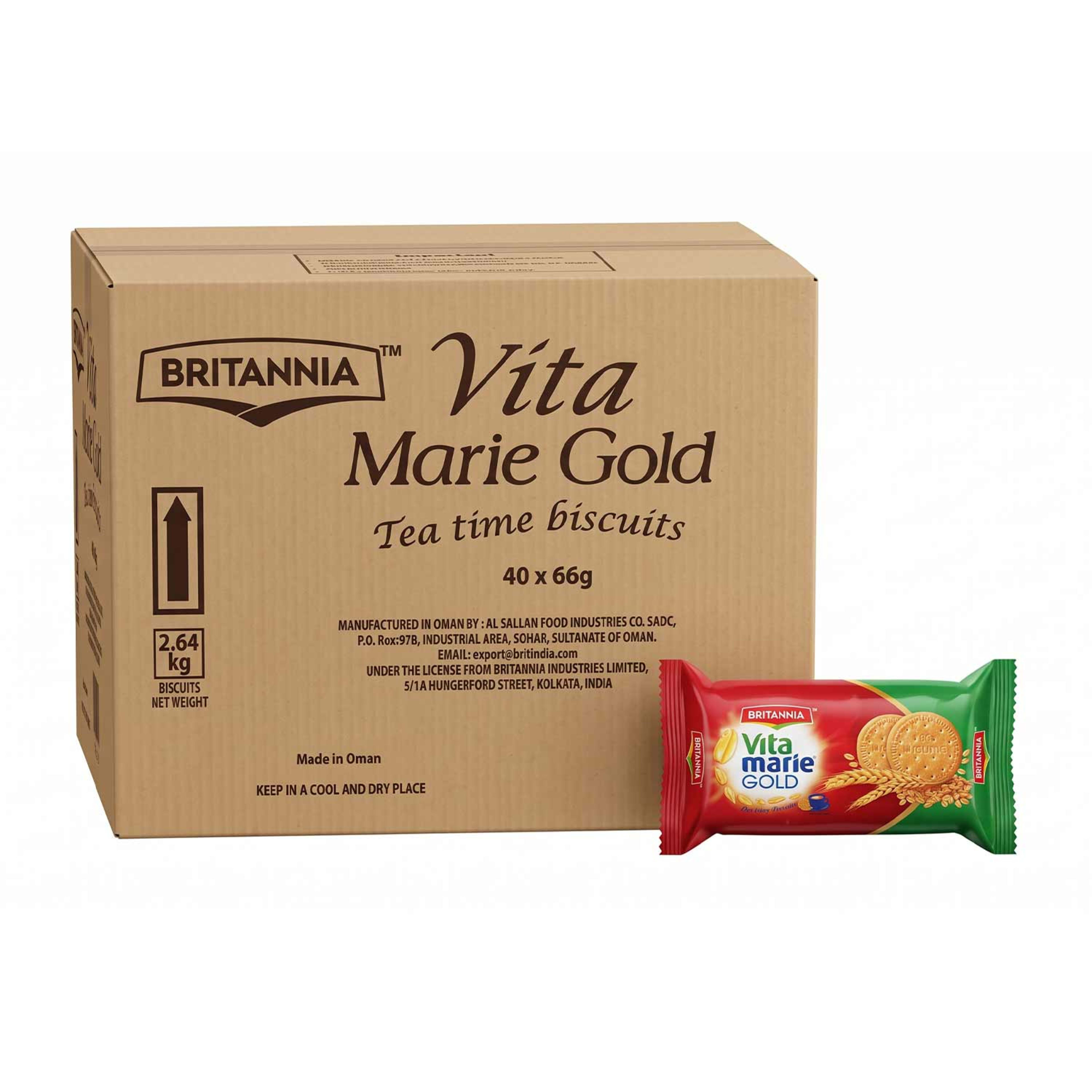 Britannia Vita Marie Gold Biscuits 66gm