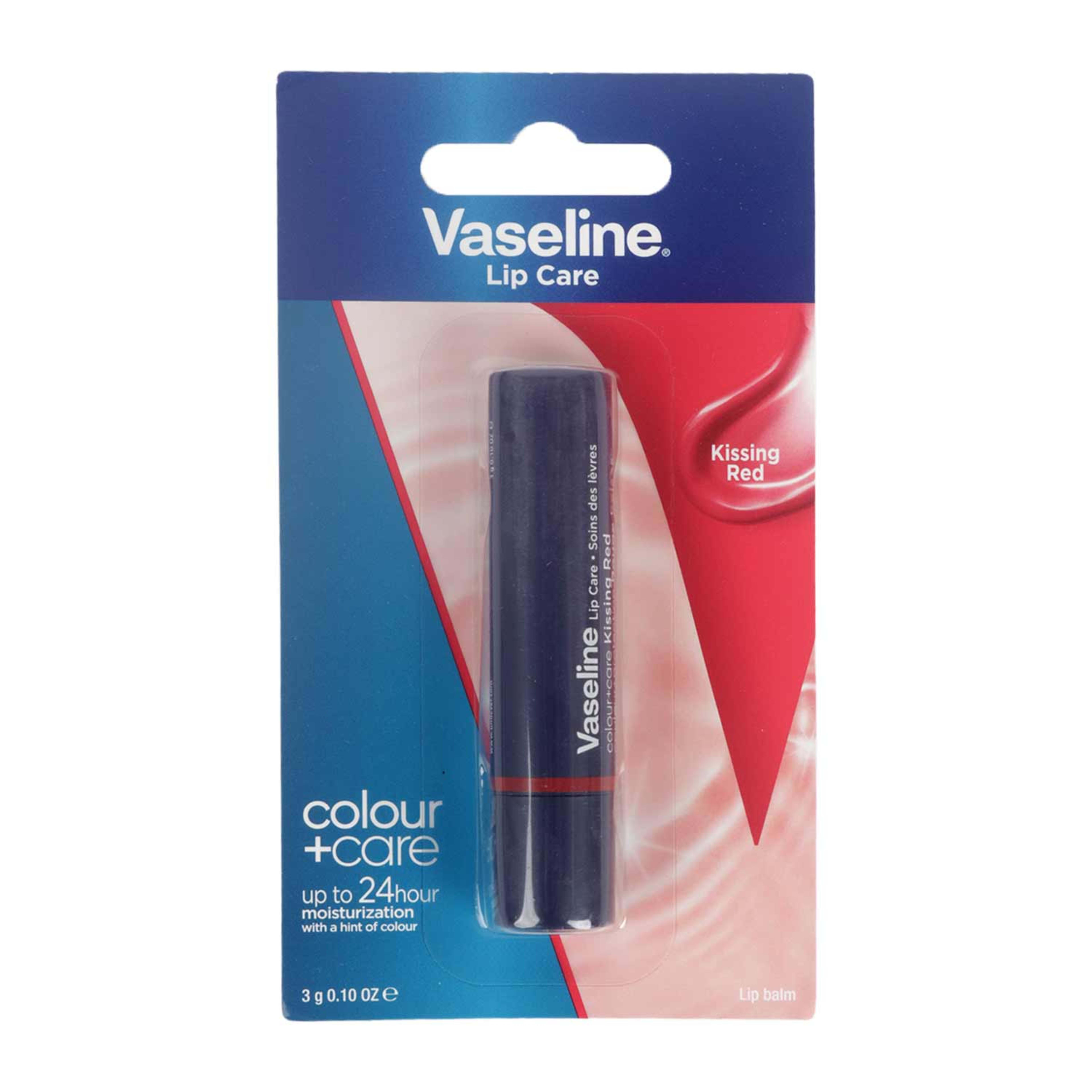 Vaseline Lip Care Kissing Red Colour+care 3gm