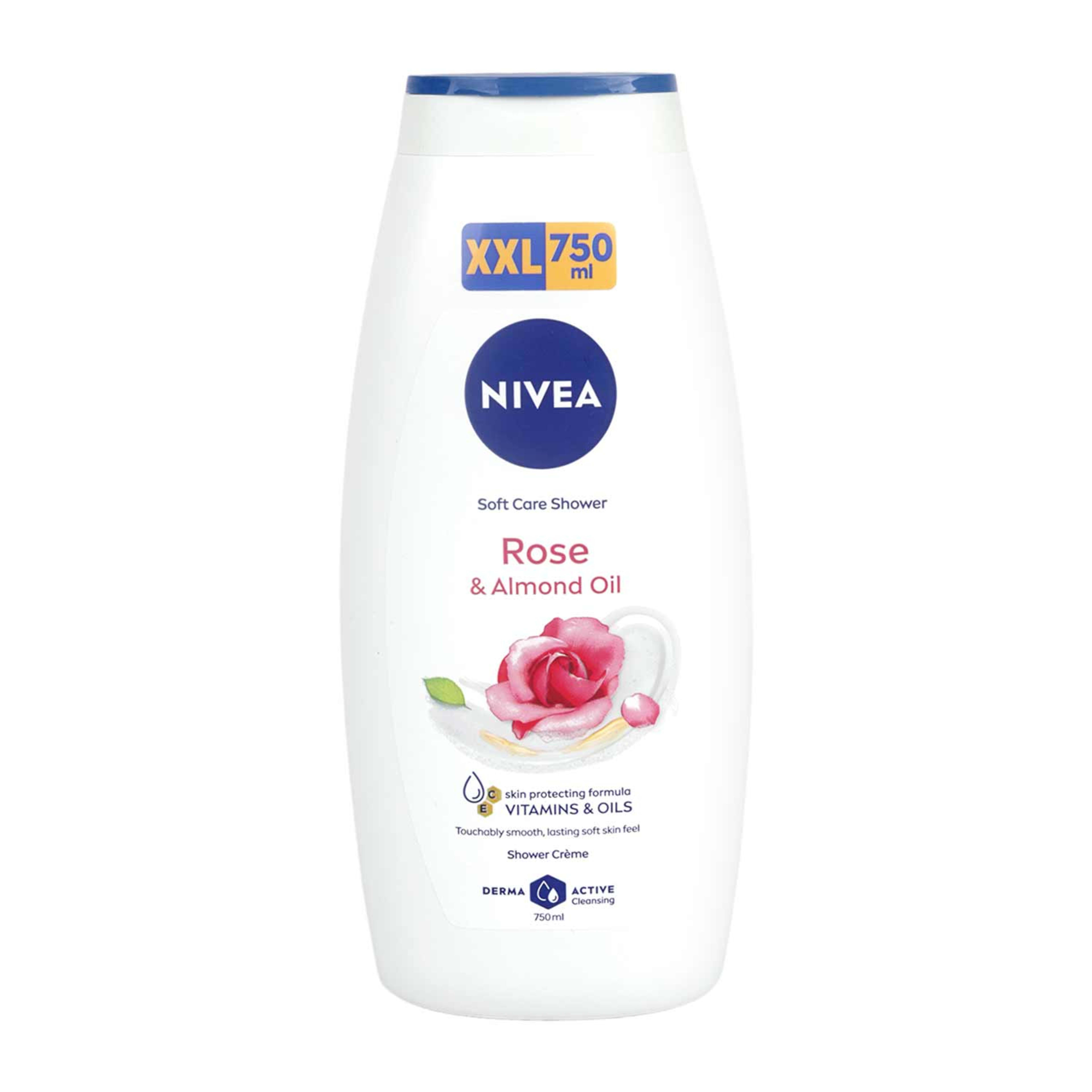 Nivea Rose & Almond Oil Shower Creme 750ml