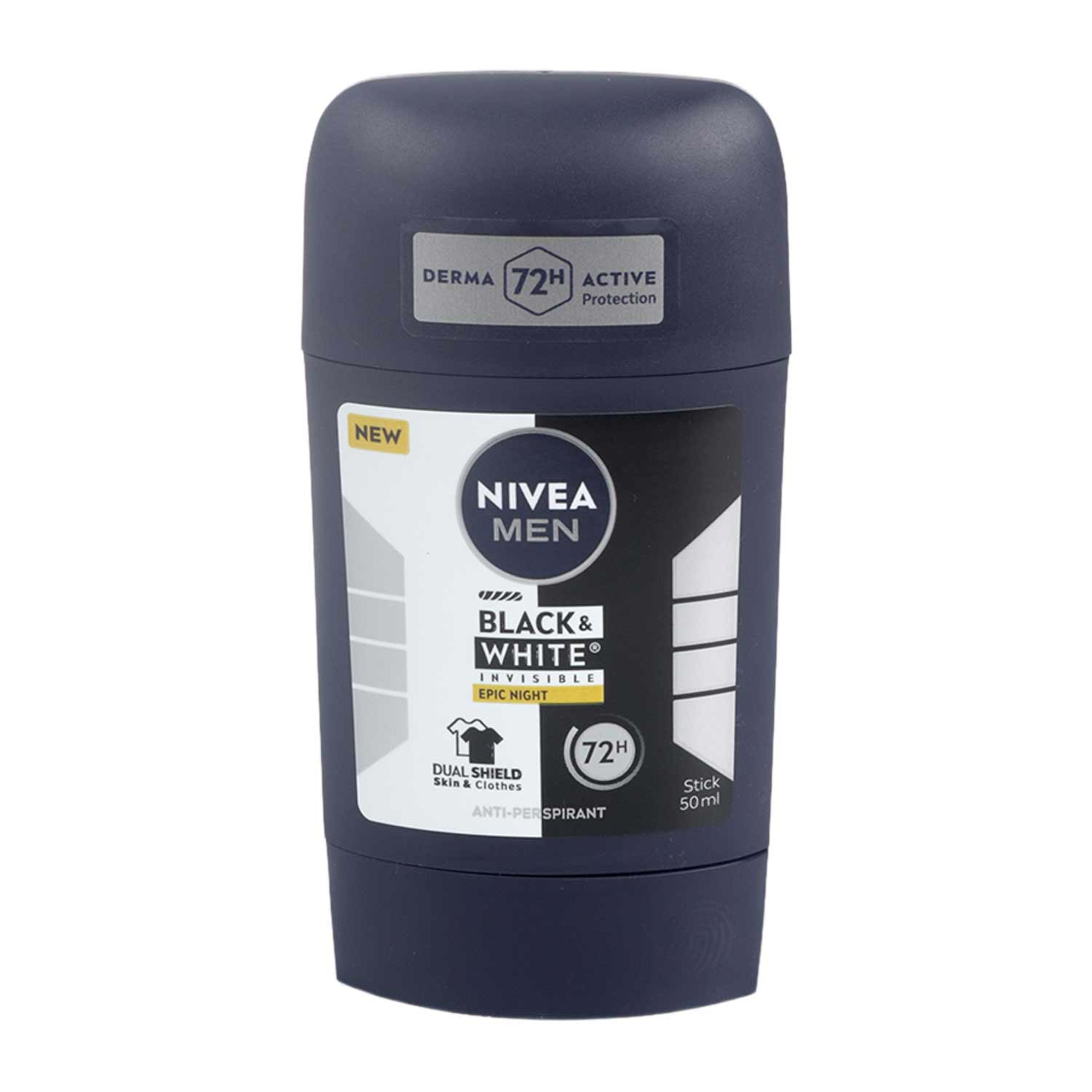 Nivea Men Invisible Black & White Epic Night Anti-perspirant Stick 50ml