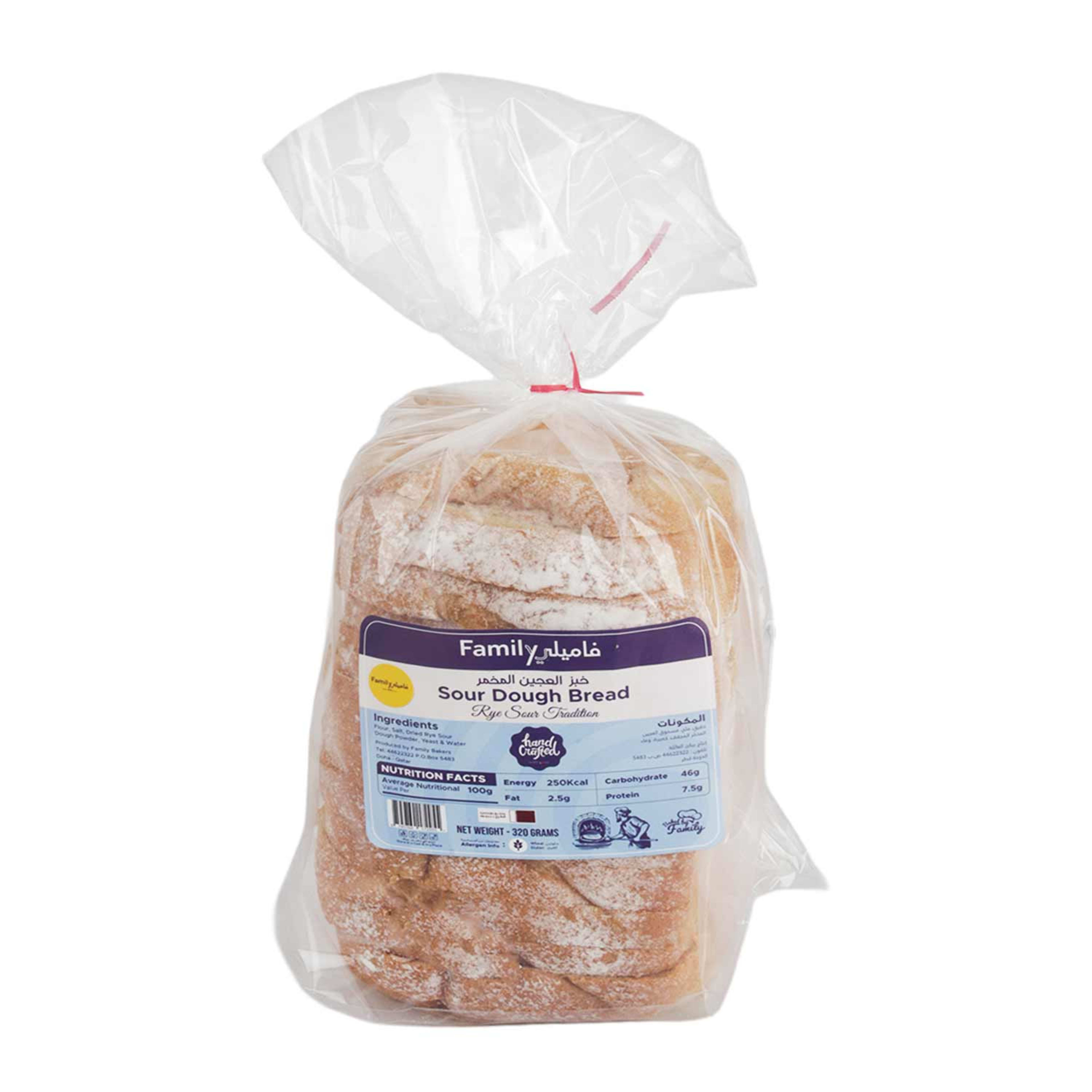 Family Bakers Sourdough Bread 320gm