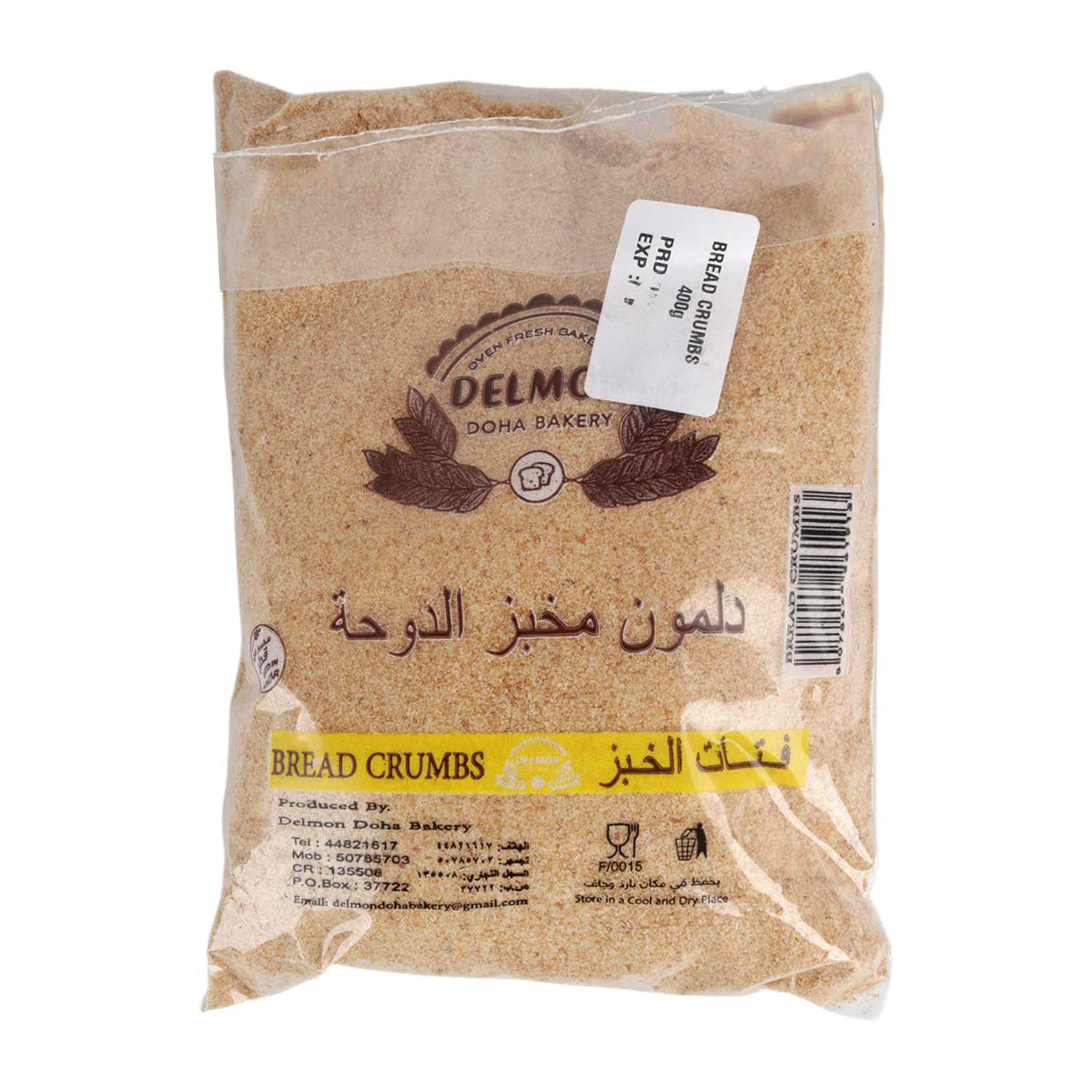 Delmon Bread Crumbs 400gm