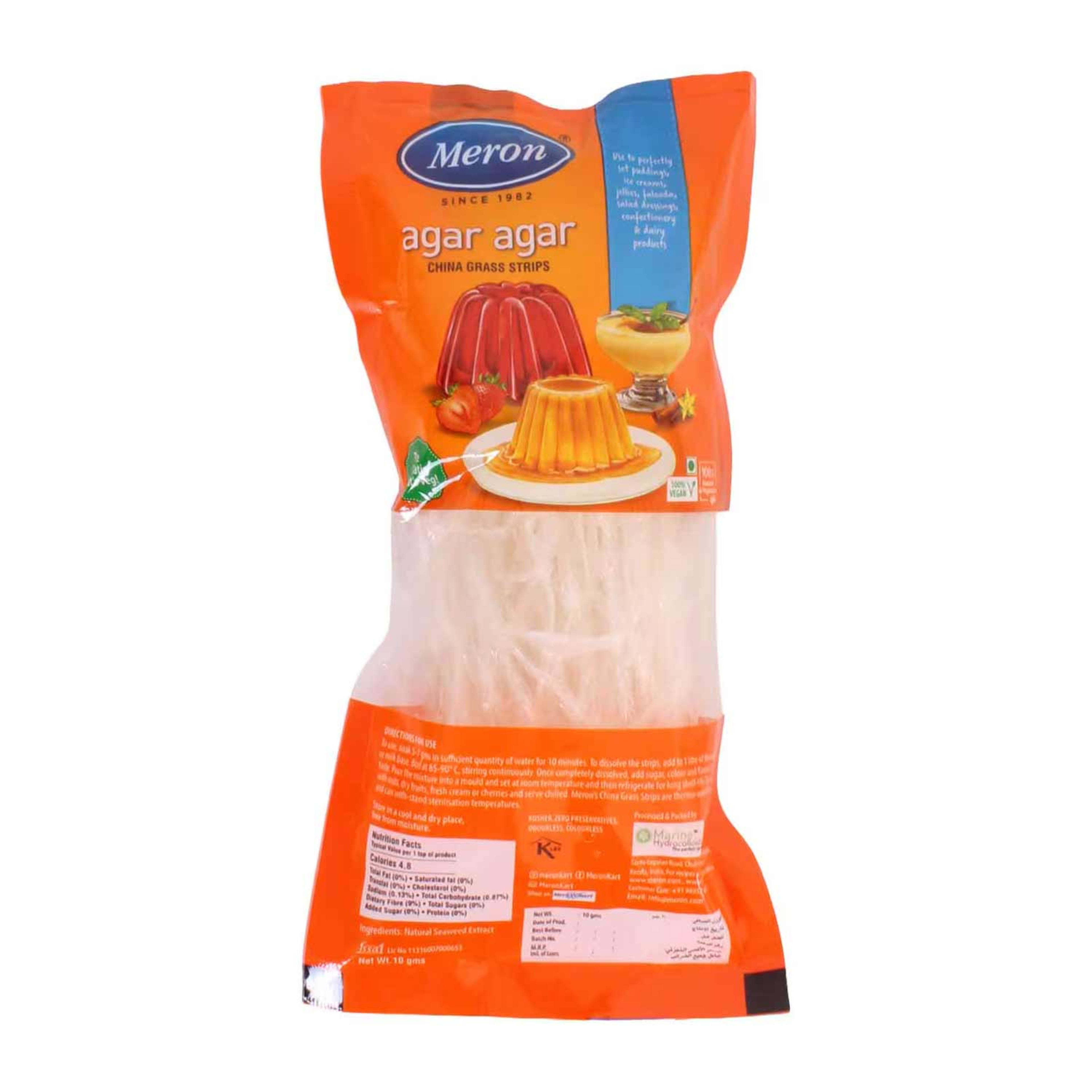 Meron Agar Agar China Grass Strips 10gm