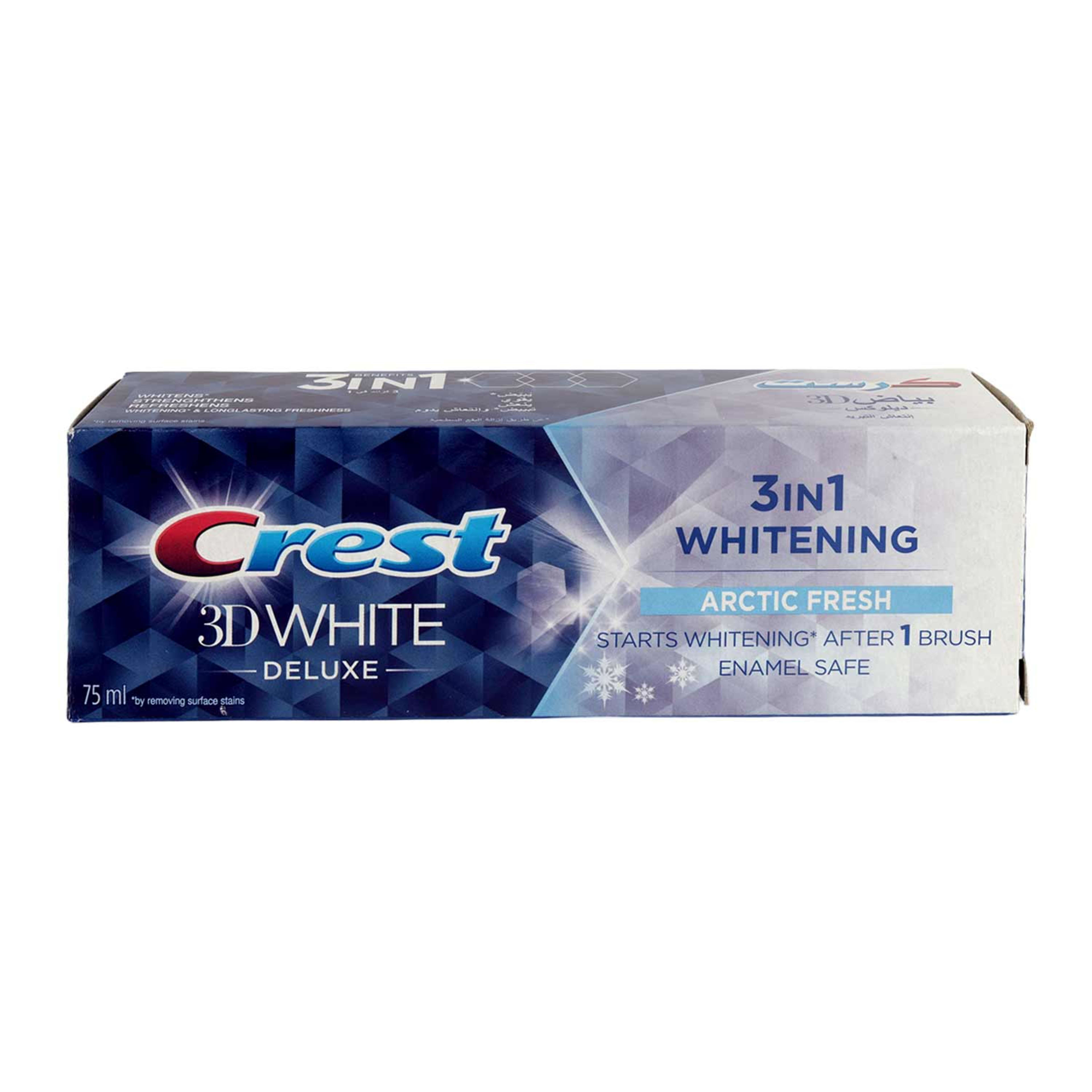 Crest 3d White Deluxe New Healthy Shine Toothpaste 75ml