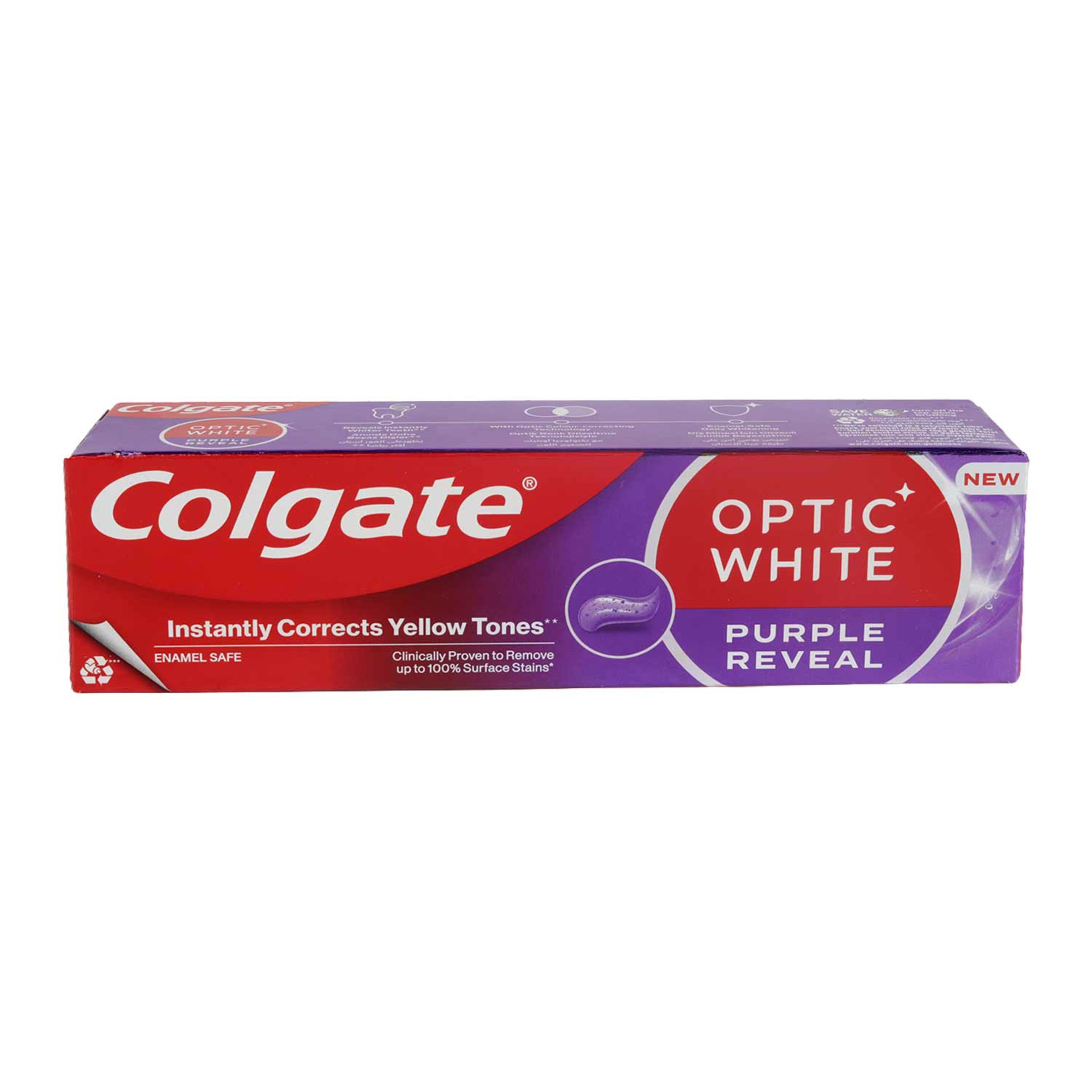 Colgate Optic White Purple Reveal Toothpaste 75ml